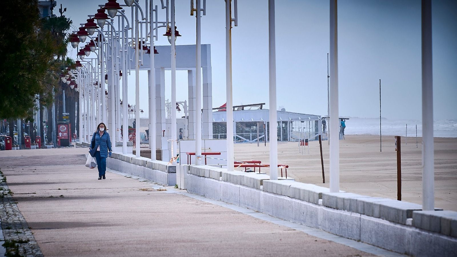 Imagen de la playa Victoria.