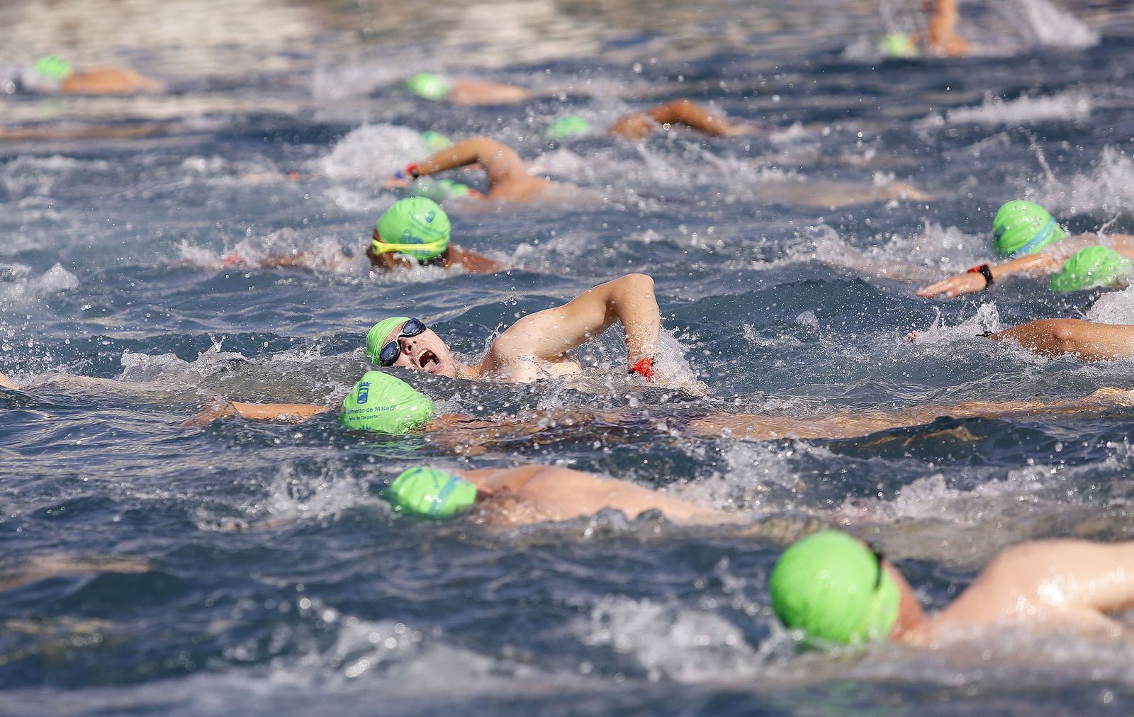 Fotos de la 60ª Travesía a Nado del Puerto de Málaga
