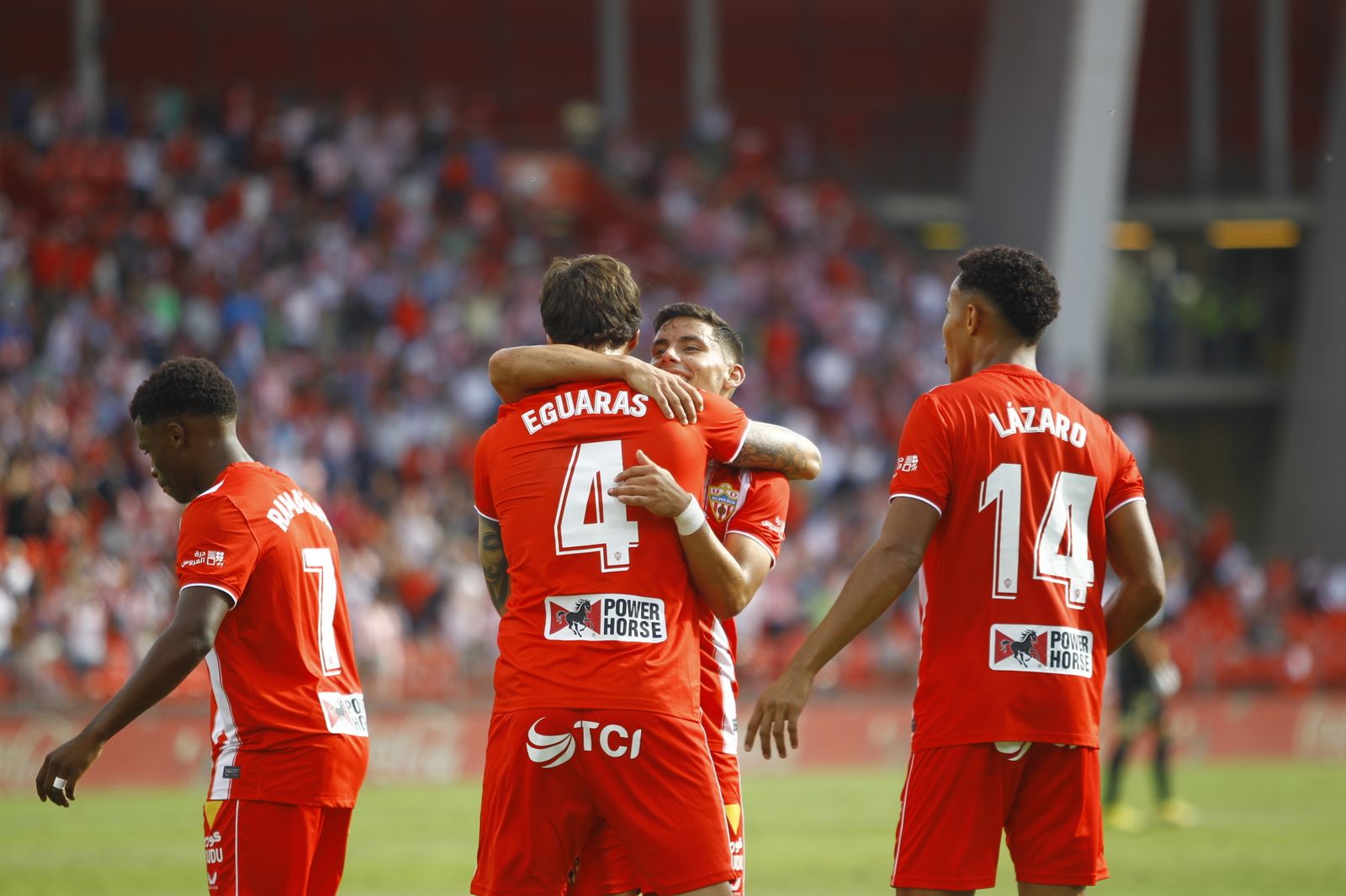 Fotogalería del partido U.D. Almería-R.C. Celta de Vigo