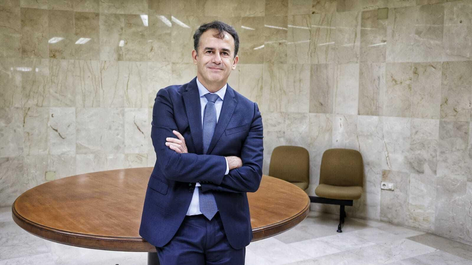 Manuel García Gallardo, este jueves en la Audiencia Provincial de Cádiz.