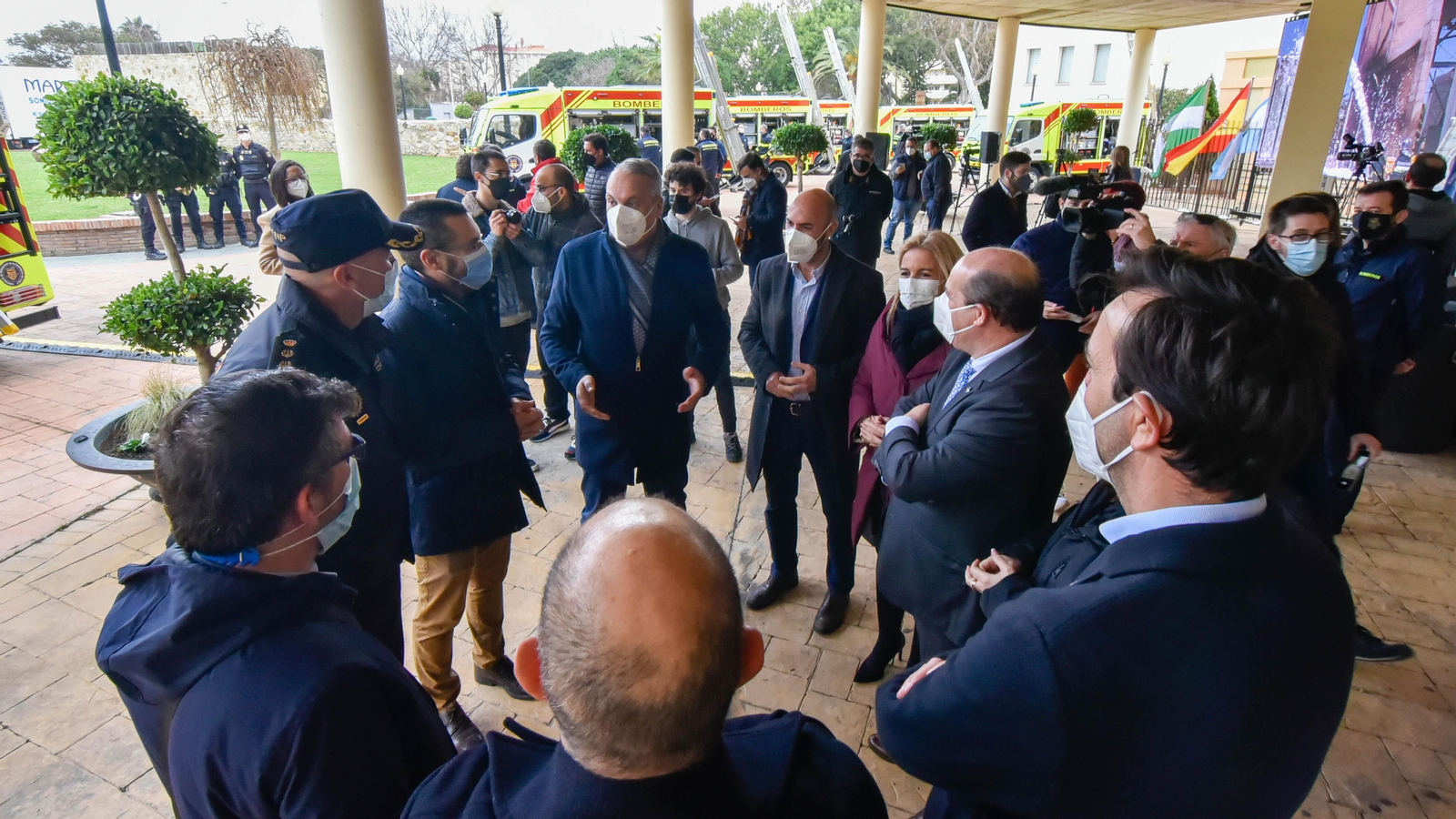 Las fotos de los nuevos vehículos autobomba del Consorcio de Bomberos