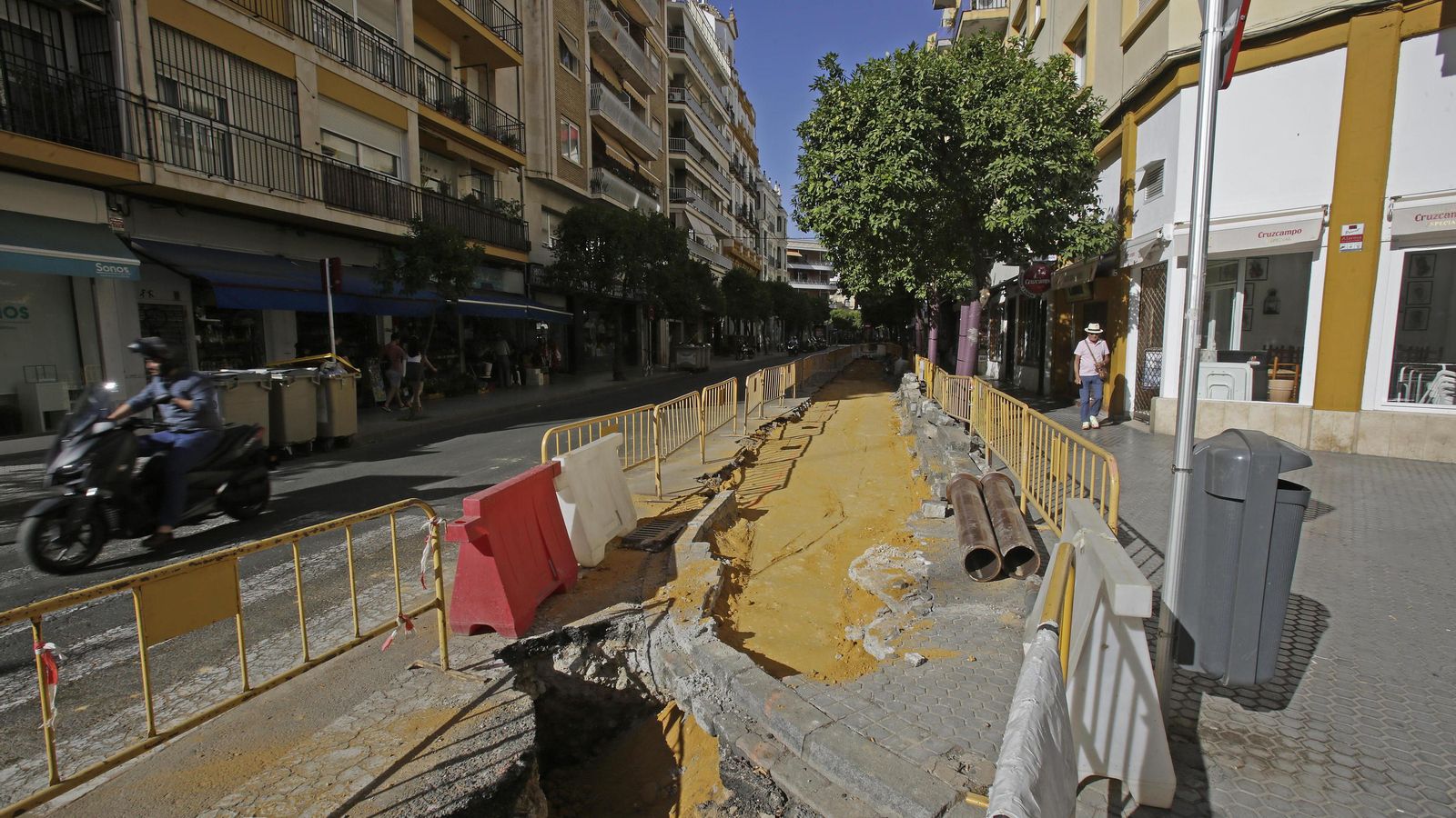 Los trabajos se encuentran ya en un estado muy avanzado.