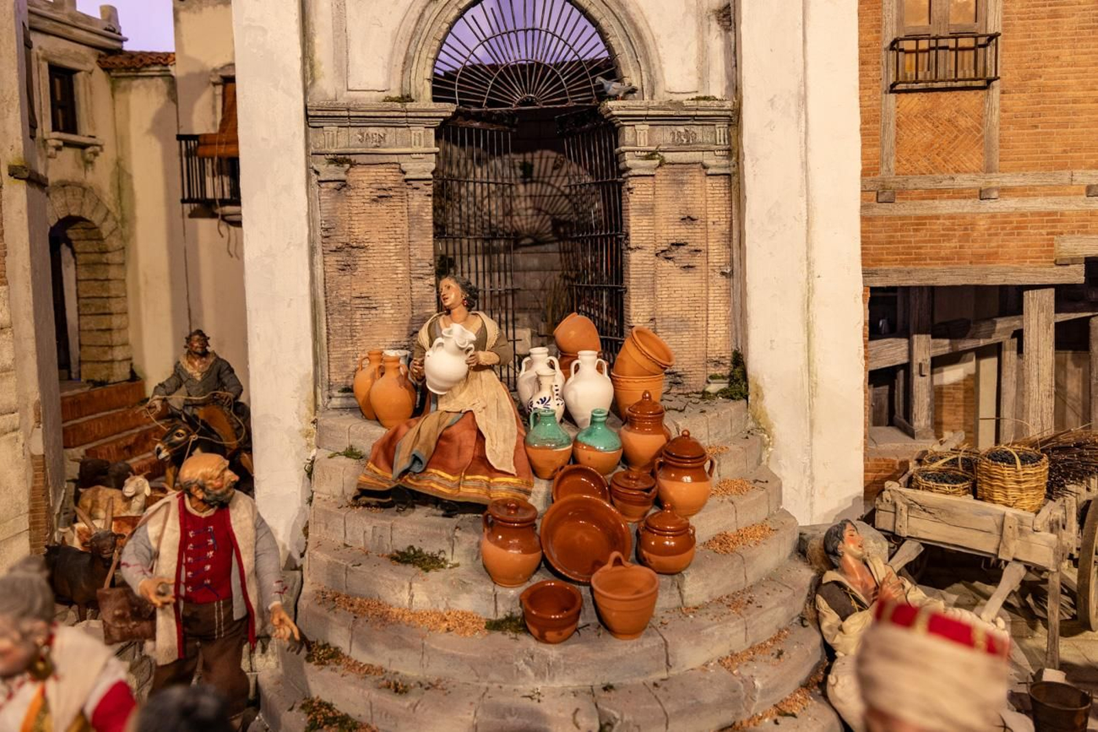 Así disfrutan en estas fechas cercanas a la Navidad los jienneses de la Ruta Belenística