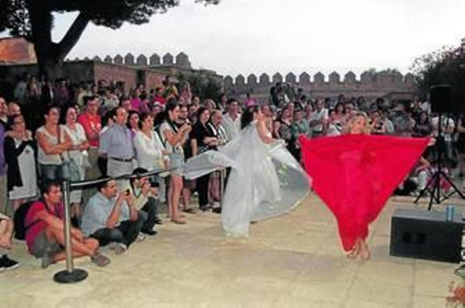 Una de las actividades celebradas el año pasado en el segundo recinto de la Alcazaba.
