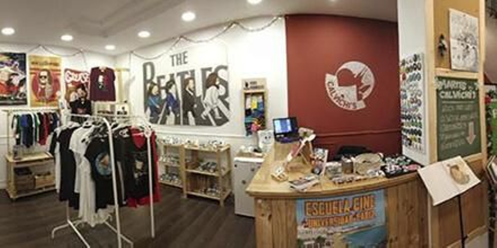 Una imagen del interior de la tienda Calvichi´s en José del Toro.