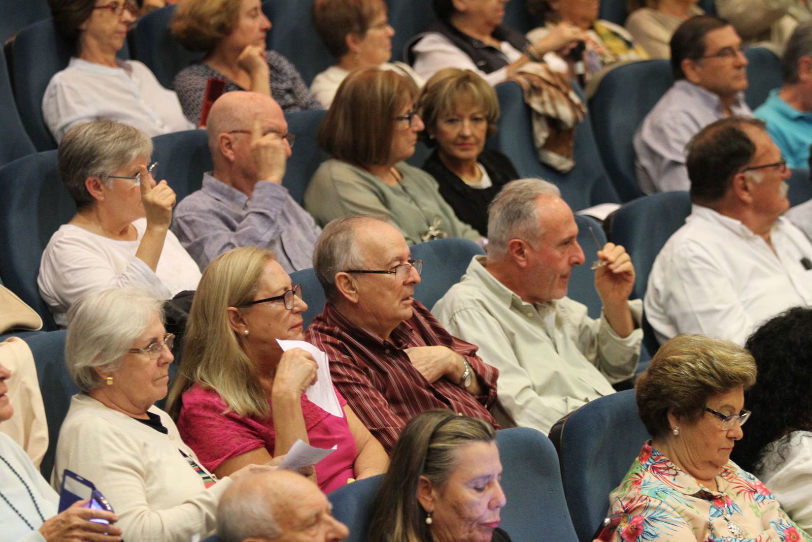 nauguración del Curso Académico 2017-2018 del Aula de la Experiencia de la Universidad de Huelva.