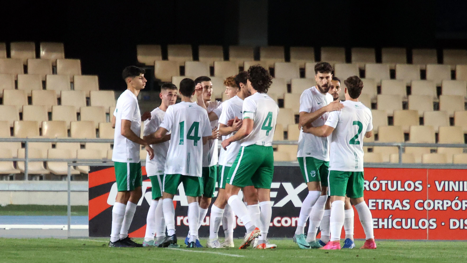 Amistoso entre el Xerez DFC y la Selección Andaluza de Fútbol en Chapín
