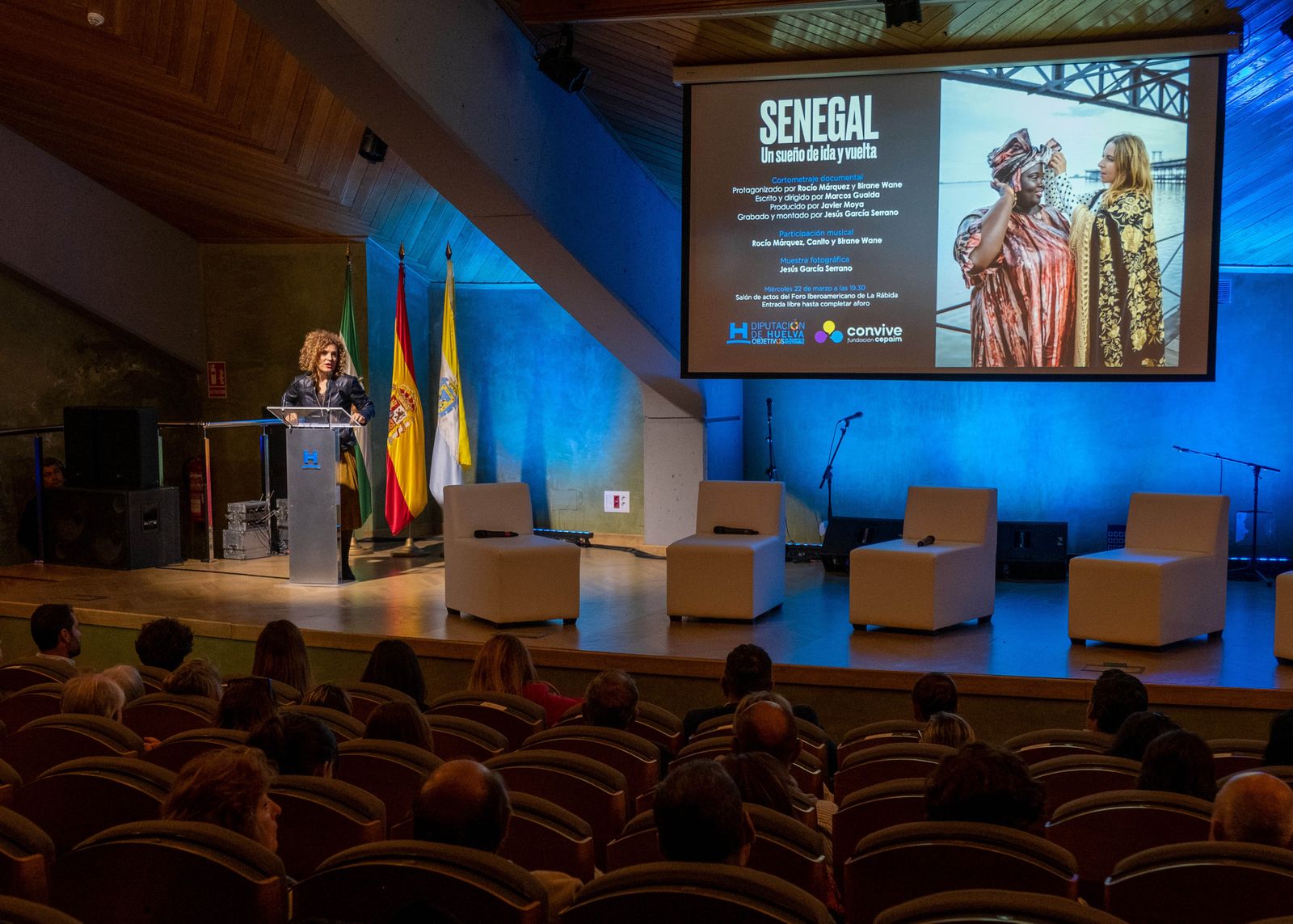 Intervención de María Eugenia Limón en el encuentro.