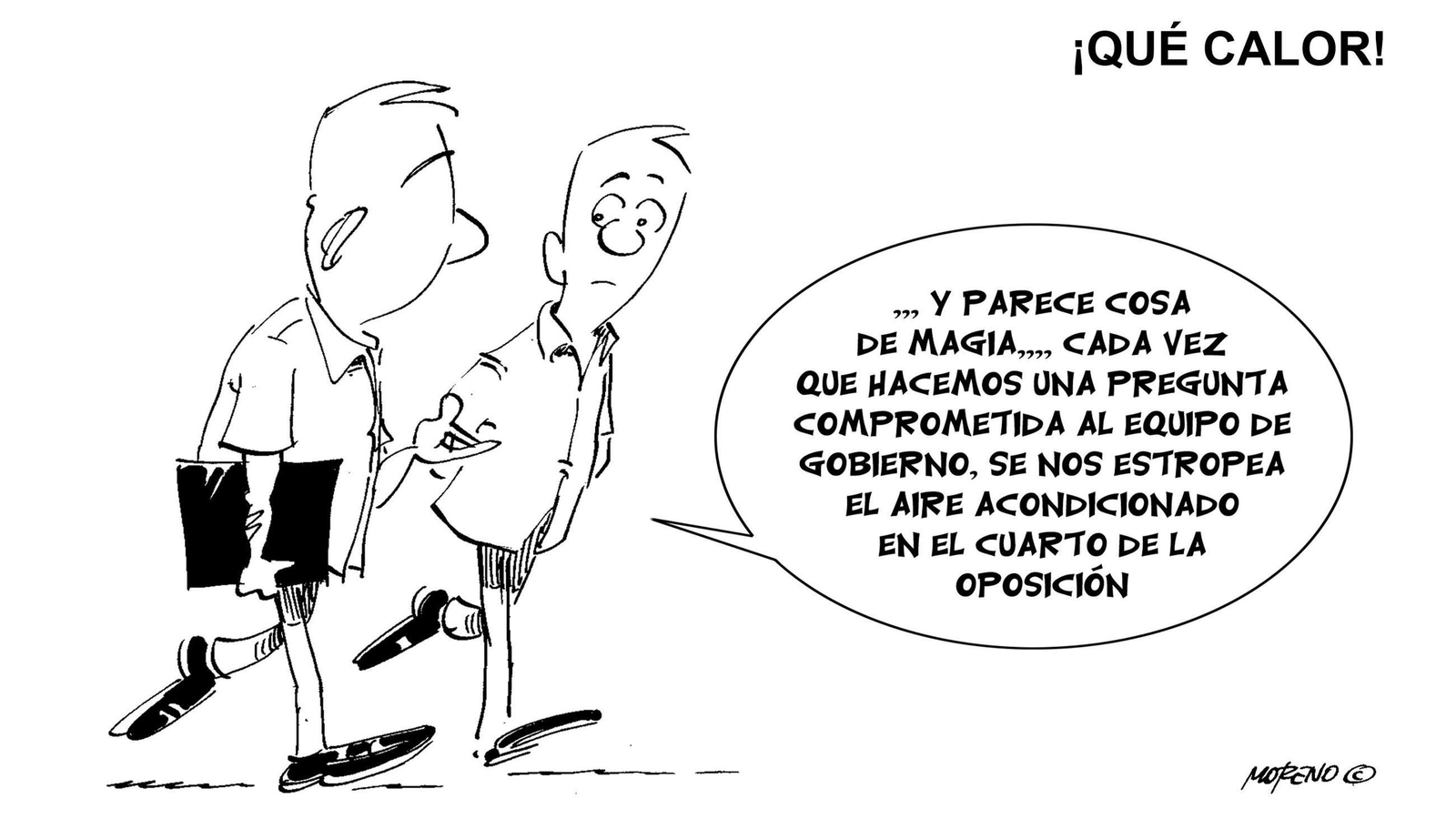 Qué calor