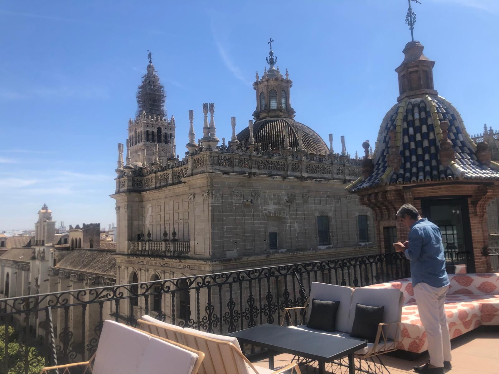 El gran lujo de tener como vecina la Catedral en un cinco estrellas