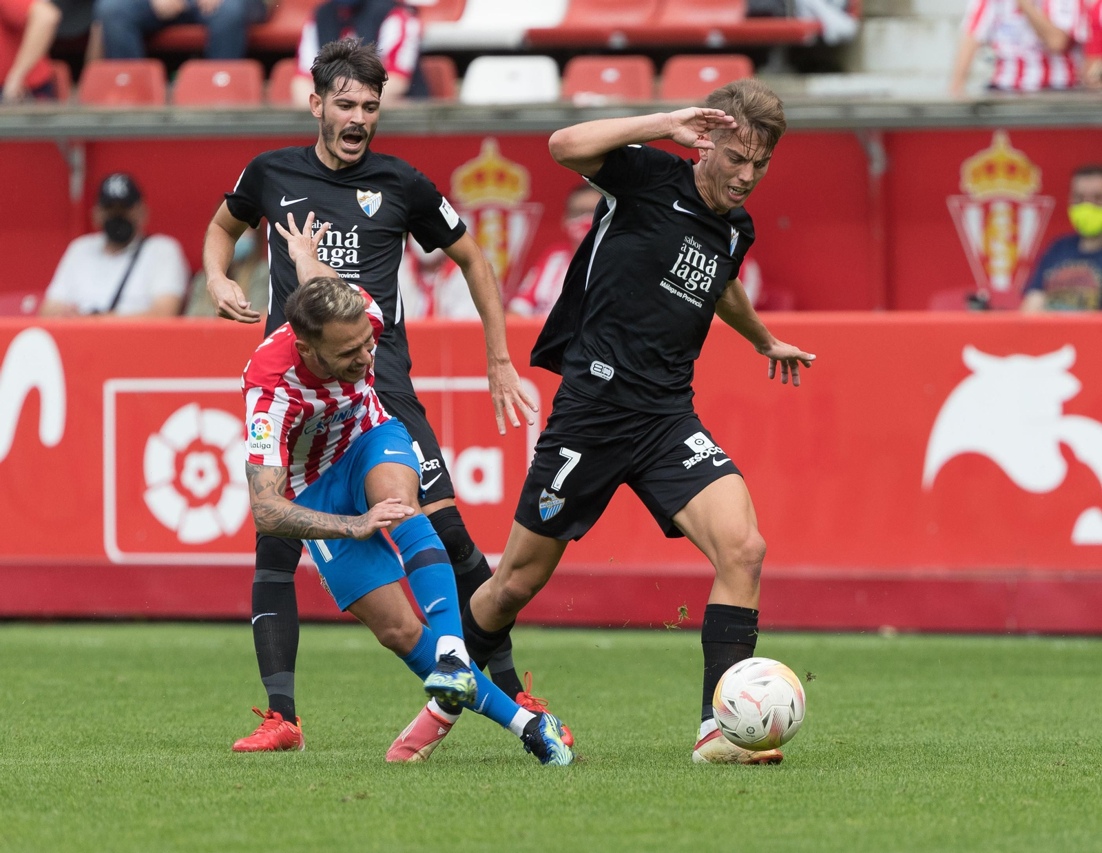 Las fotos del Sporting-Málaga CF