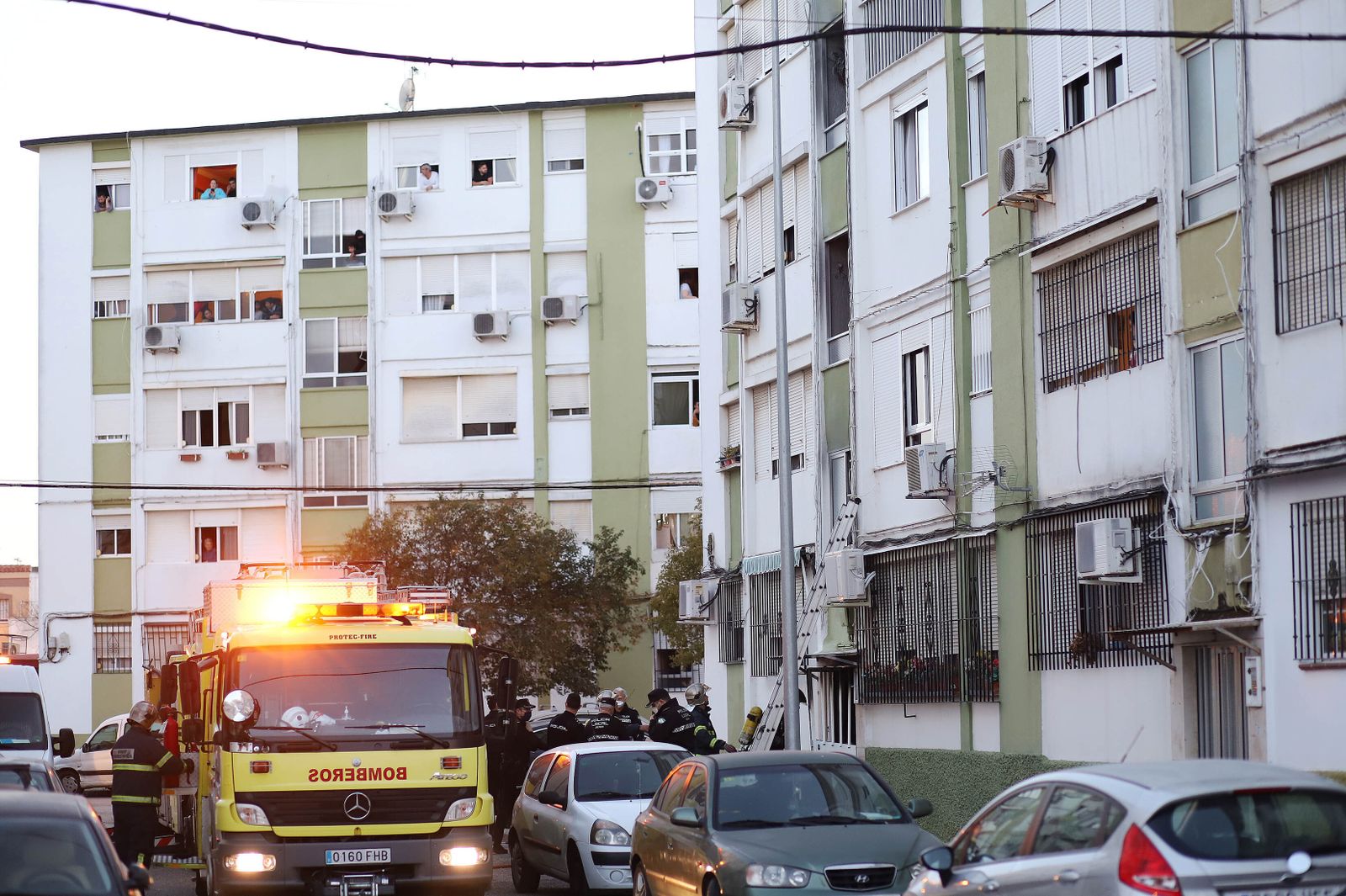Imágenes del incendio en Santo Tomás de Aquino