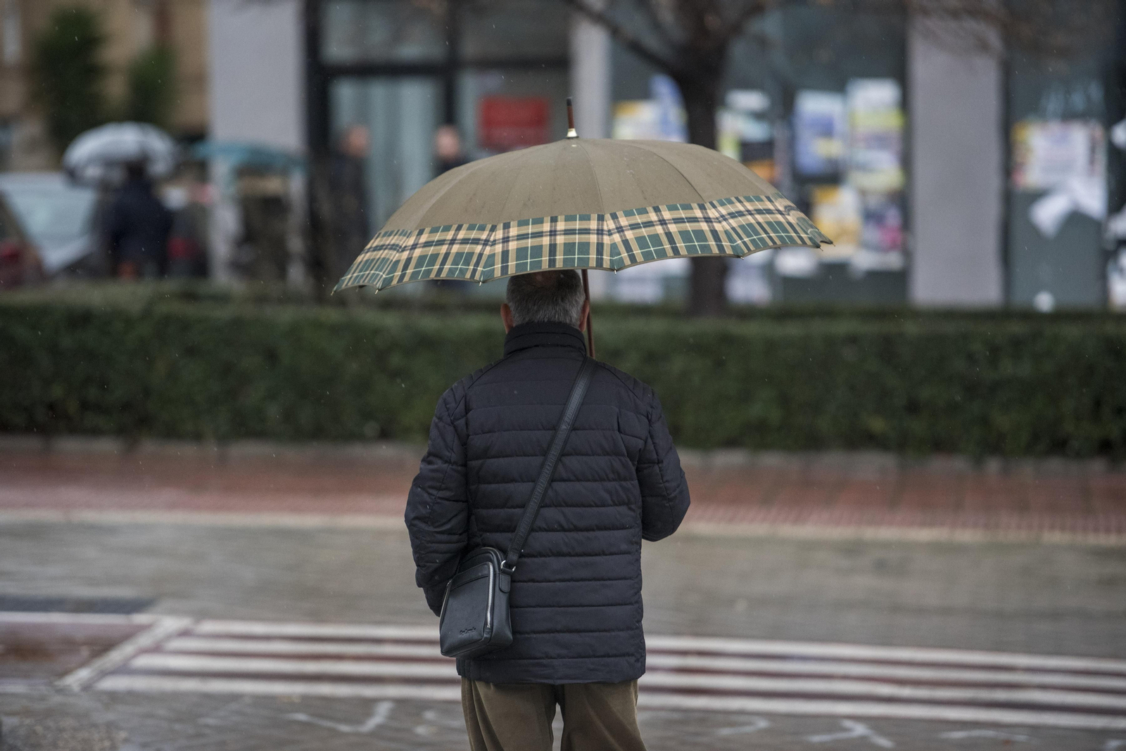 Todas las imágenes del paso del temporal por Granada