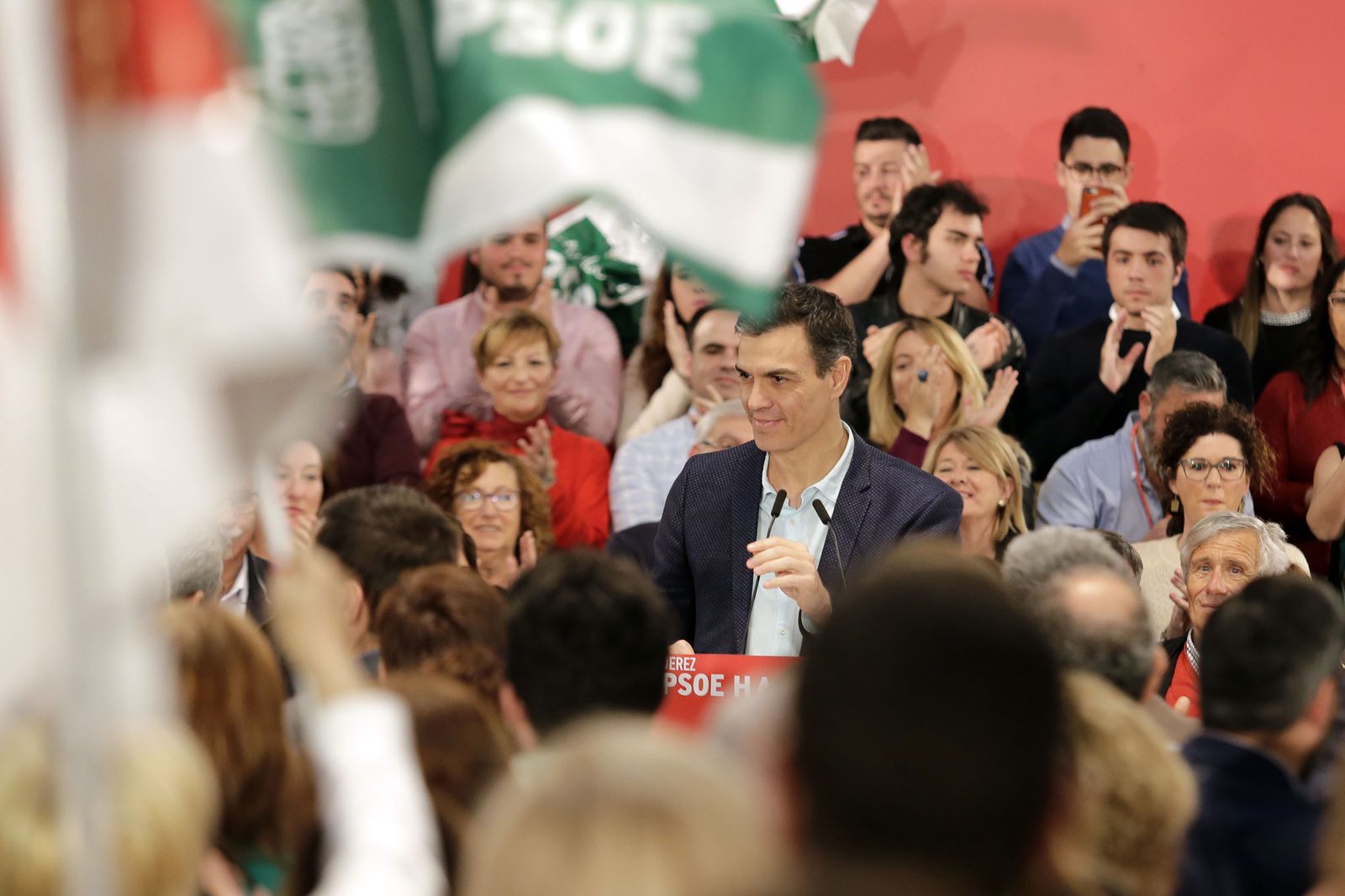 Mitin Pedro Sánchez