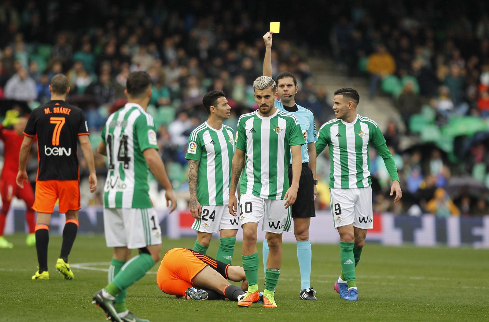 El Betis-Valencia, en imágenes