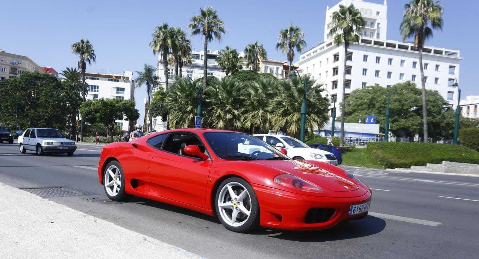 La Caravana Ferrari en Málaga, en fotos