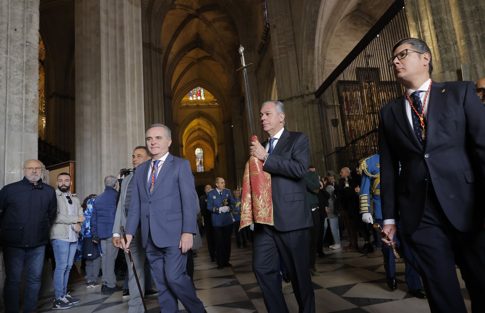 Las fotos de la procesión de la Espada