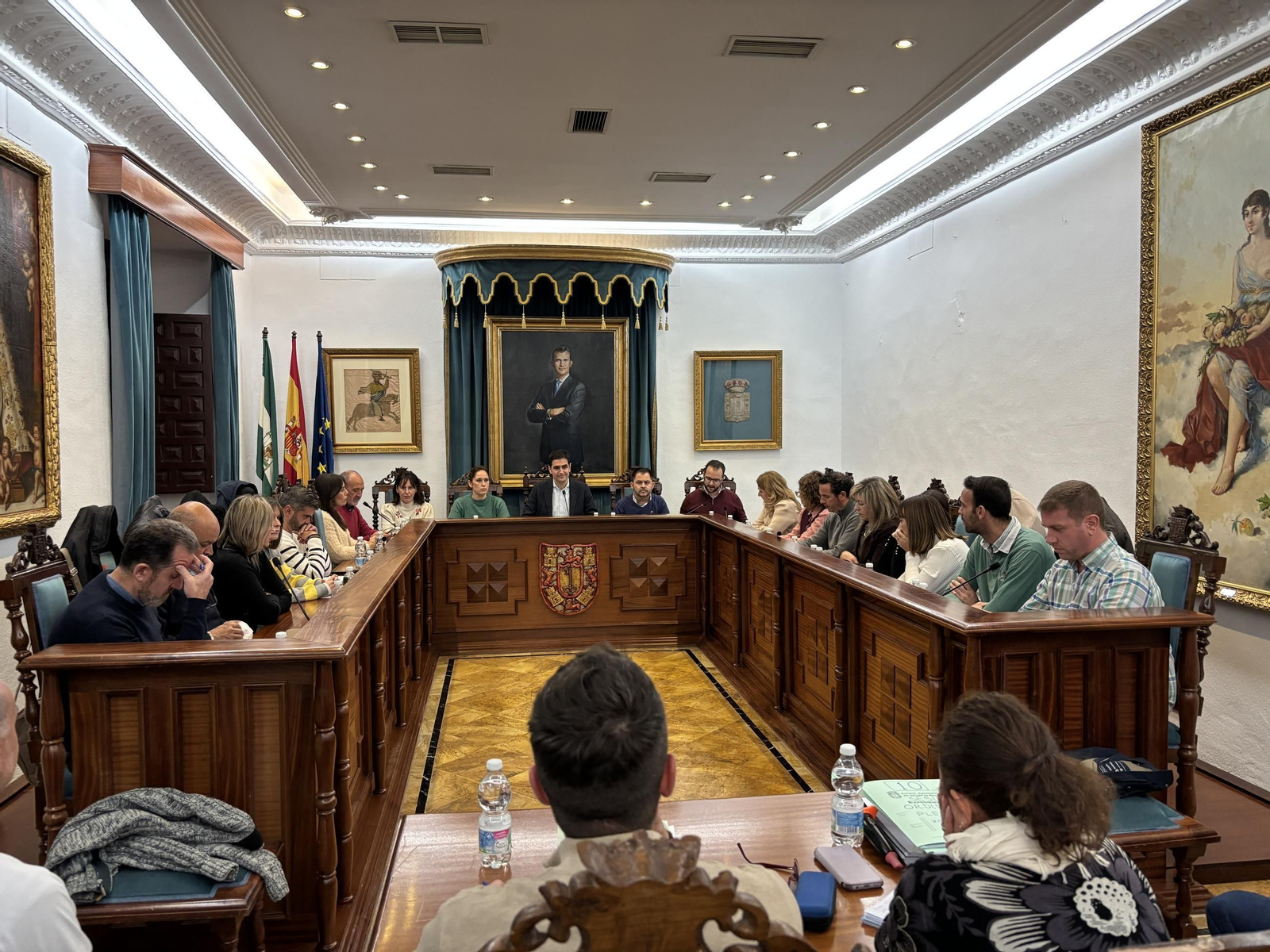 Pleno del Ayuntamiento de Alcalá la Real correspondiente al mes de noviembre.