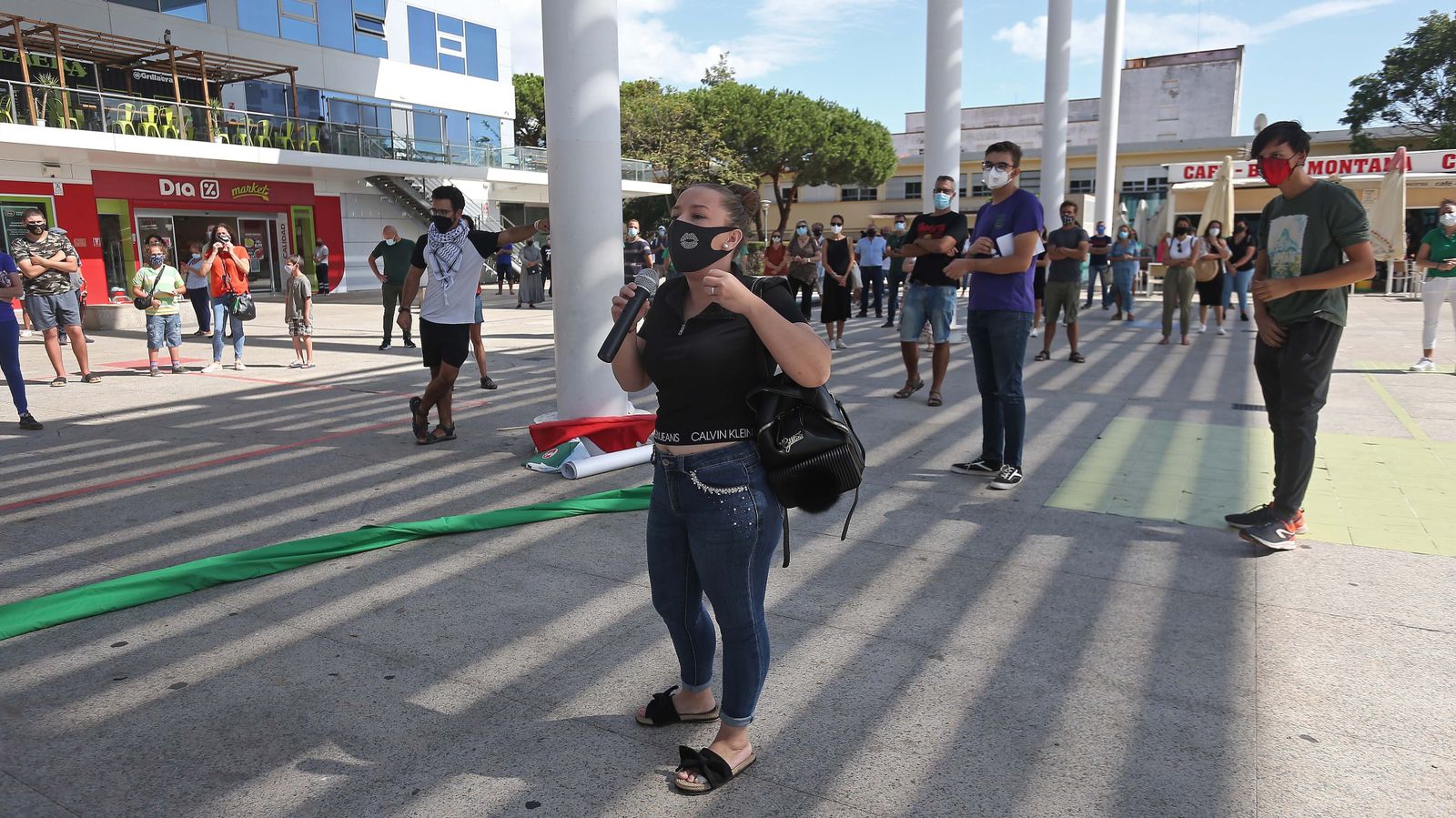 Concentración de Marea Verde en Algeciras