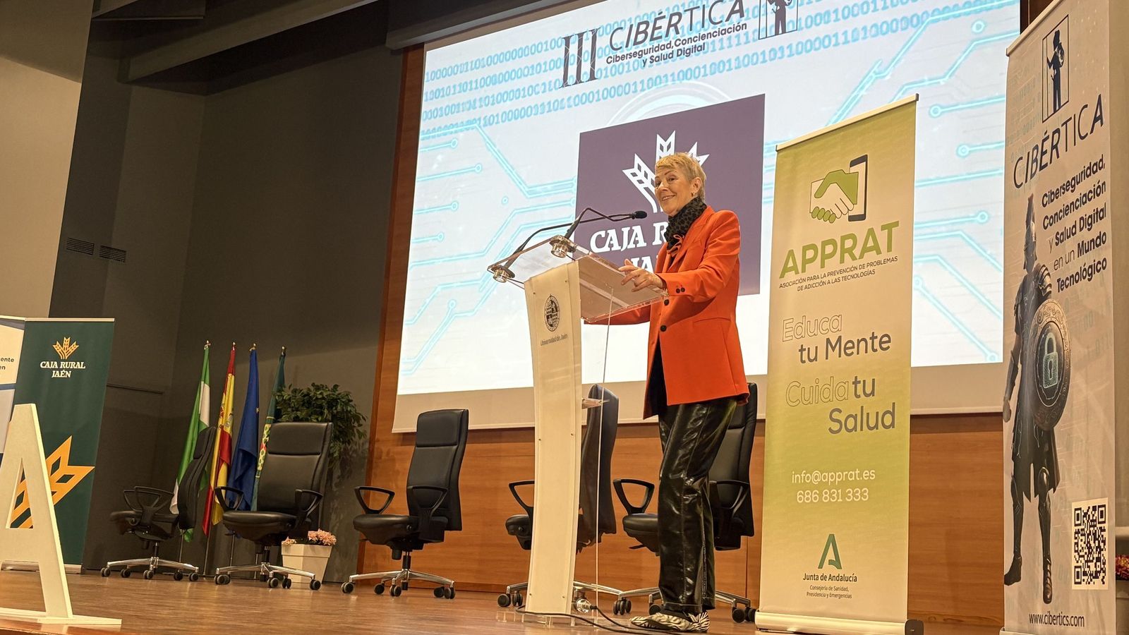 Mar Porras interviene en la tercera edición de Cibértica.