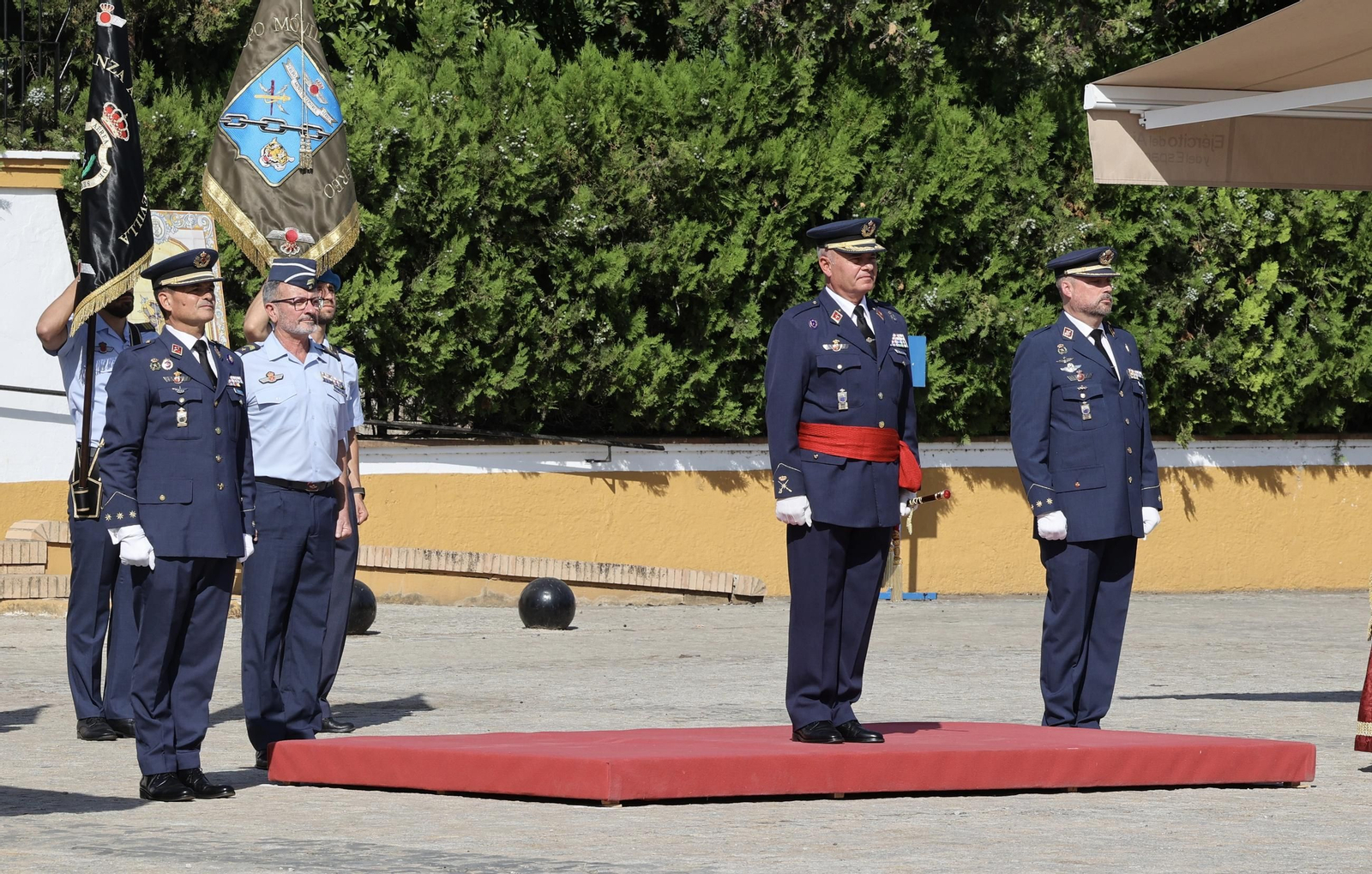 Toma de posesióndel coronel Luis Alberto Parallé