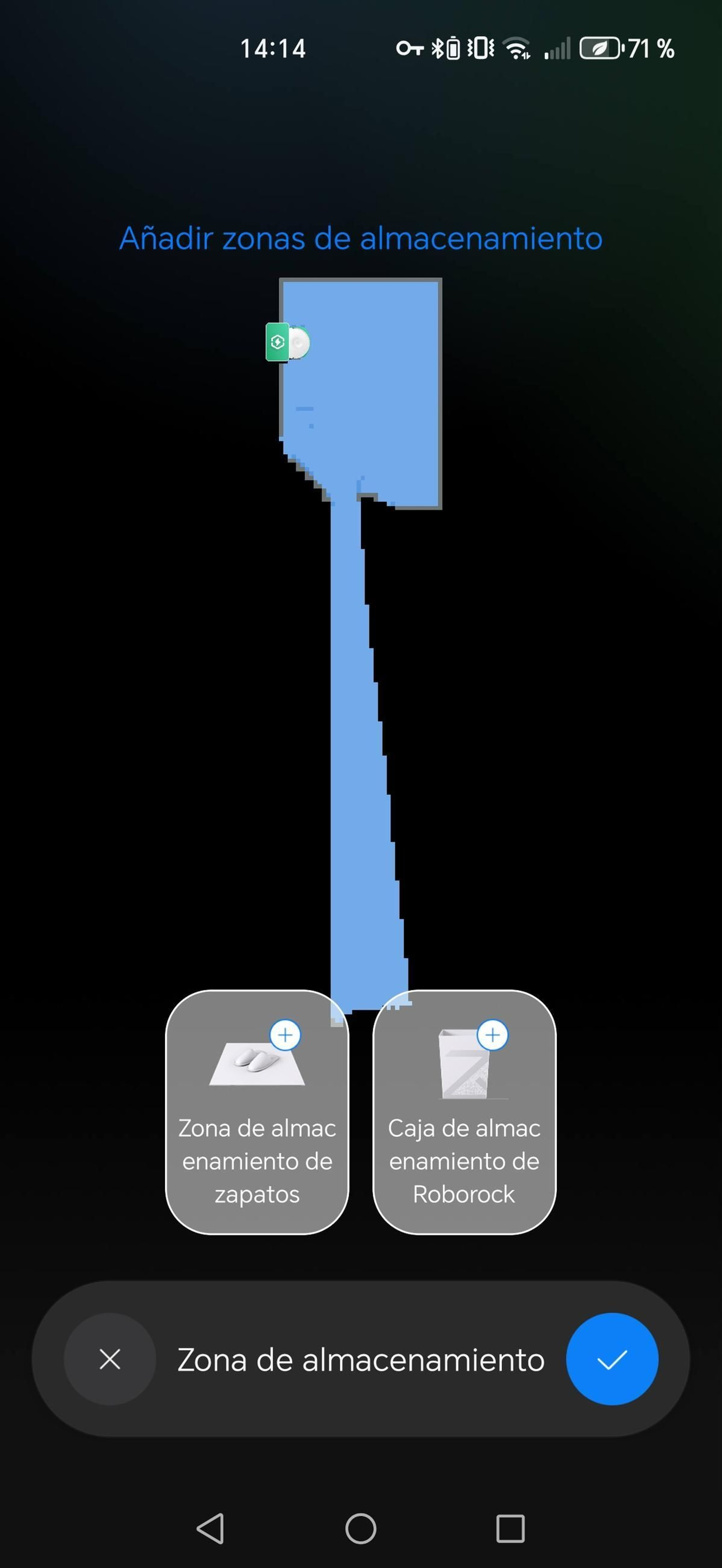 Aplicación Roborock - Robot aspirador Saros Z70