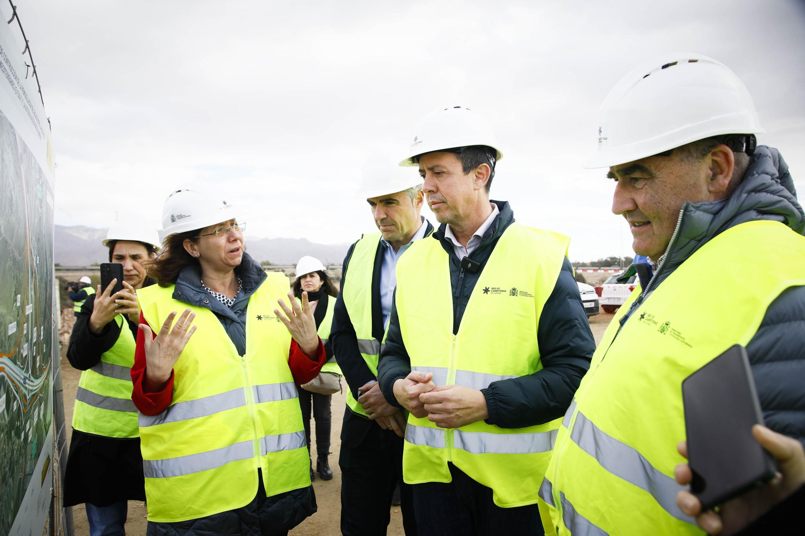 Remodelación del enlace de las autovías A-7 y A-92, en imágenes