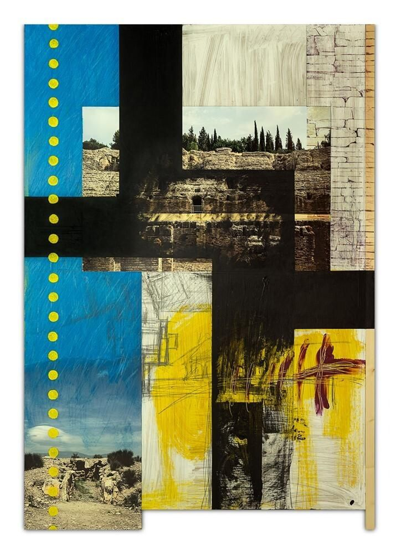 Una obra realizada en colaboración por Jacinto Pérez-Elliott y Gabriel Campuzano para la exposición de Arquemí.