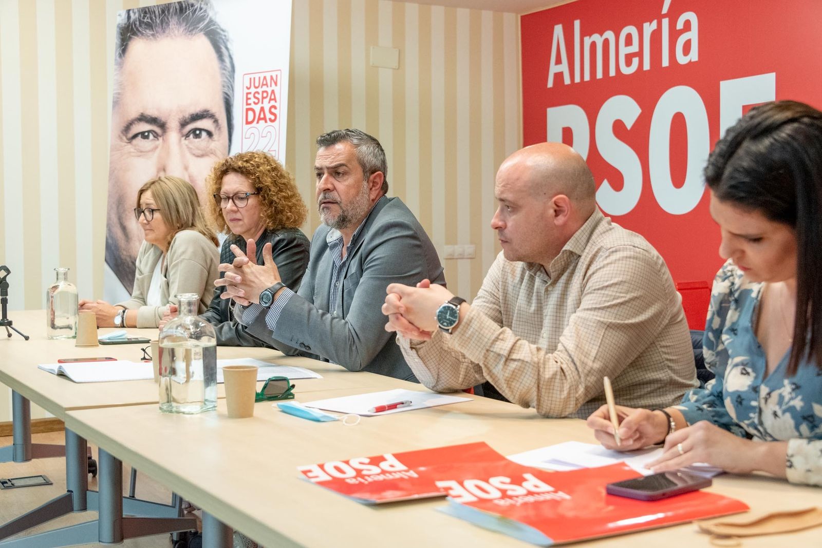 Juan Antonio Lorenzo y Pilar Navarro encabezan la candidatura del PSOE de Almería a las elecciones andaluzas