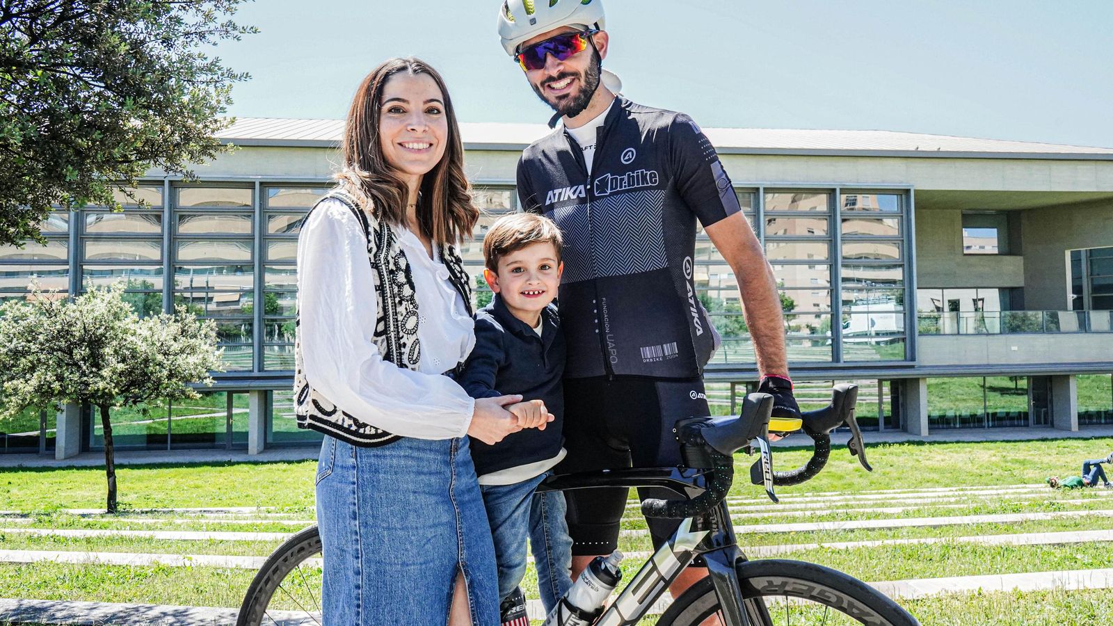 Yaiza y Pablo, padres del pequeño, Mark Yaiza y Pablo, padres del pequeño, Mark