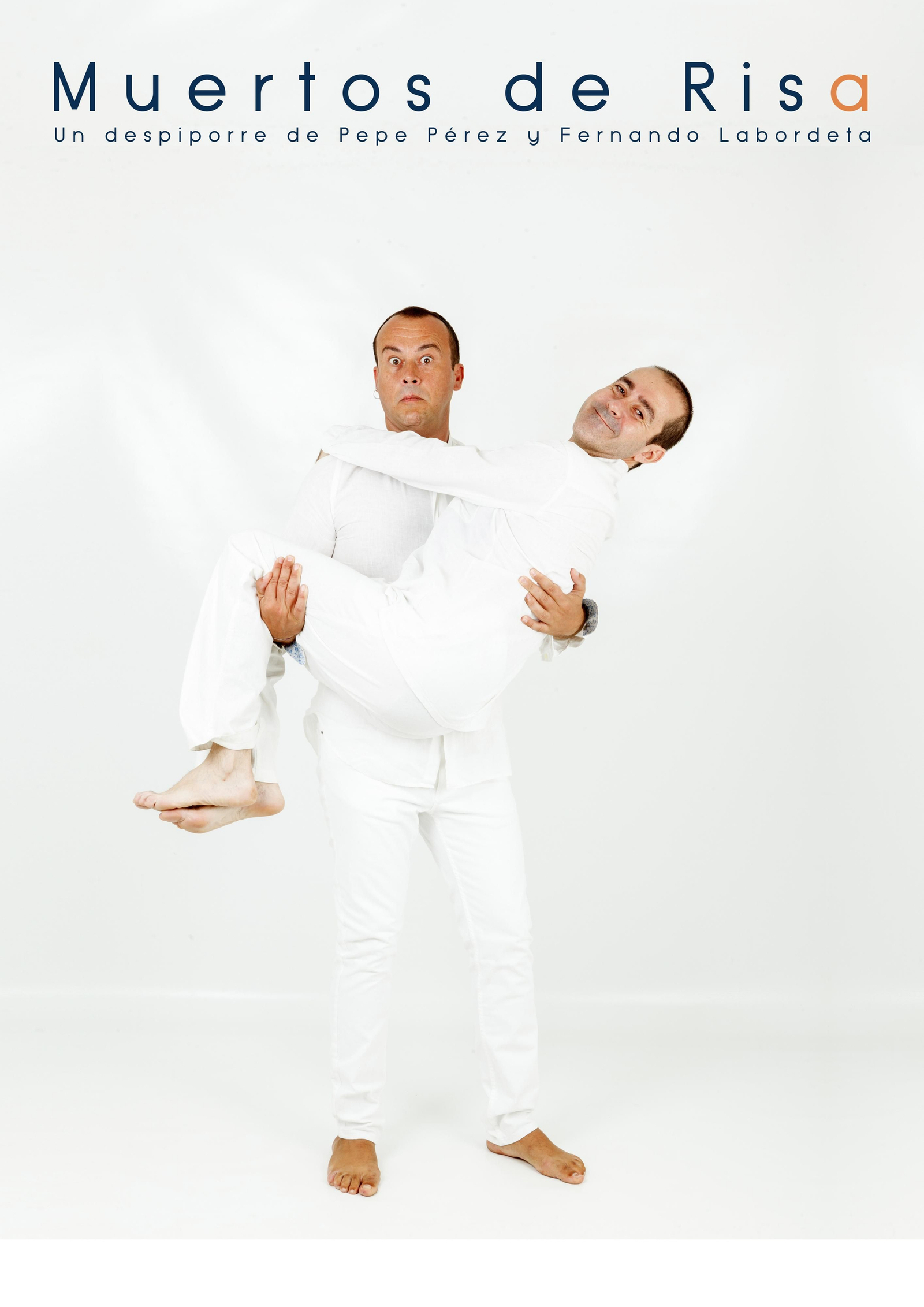 Cartel de la obra 'Muertos de risa'