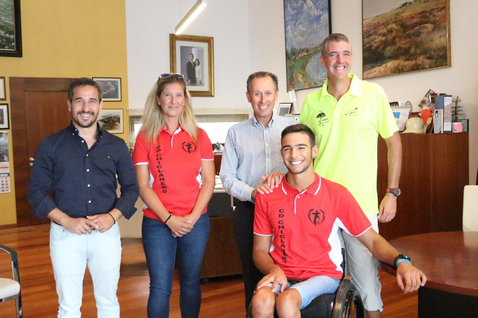 Reconocimiento al atleta José Manuel Quintero por su último logro