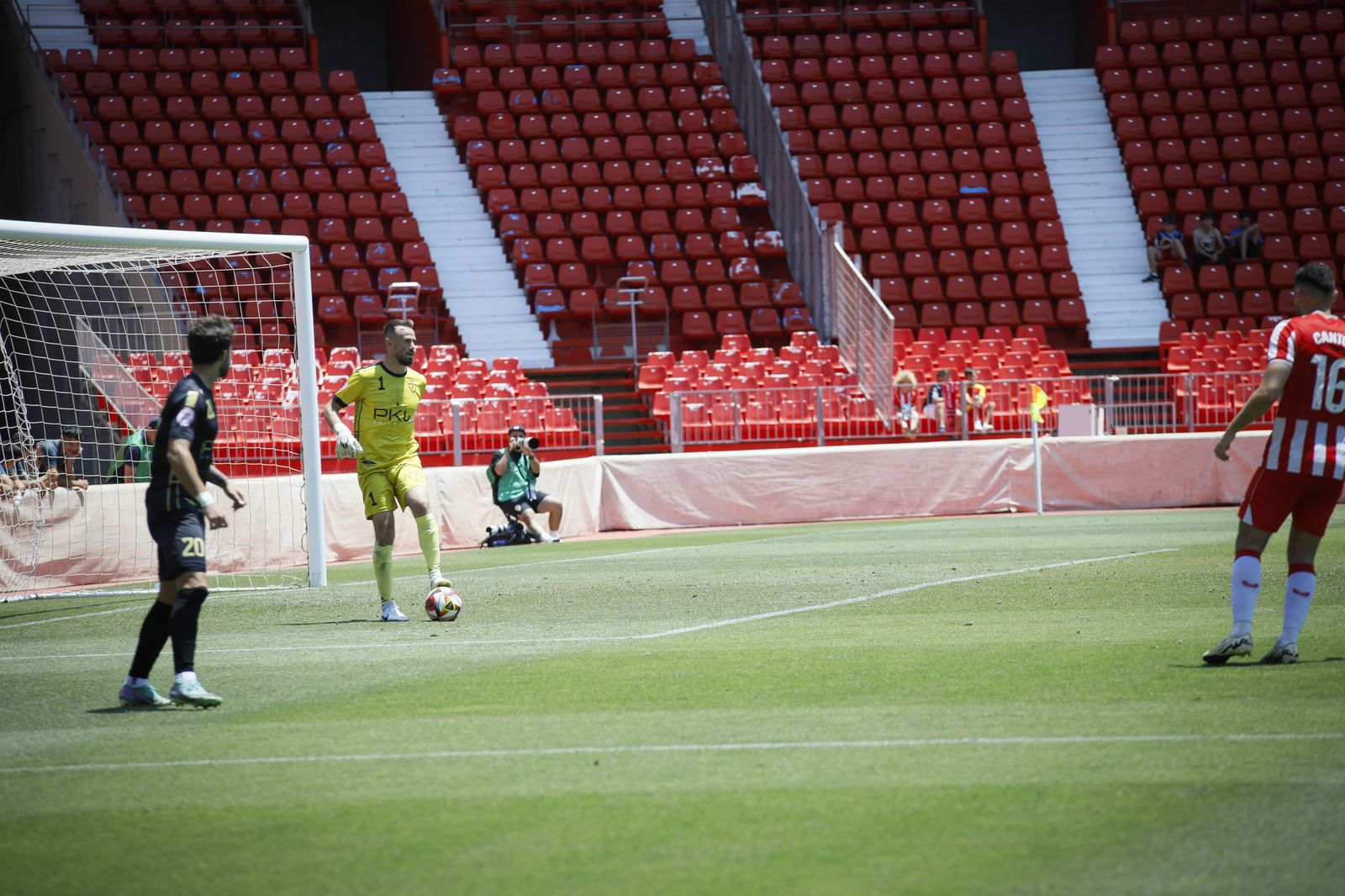 Imágenes del partido entre el Almería B y el Real Jaén