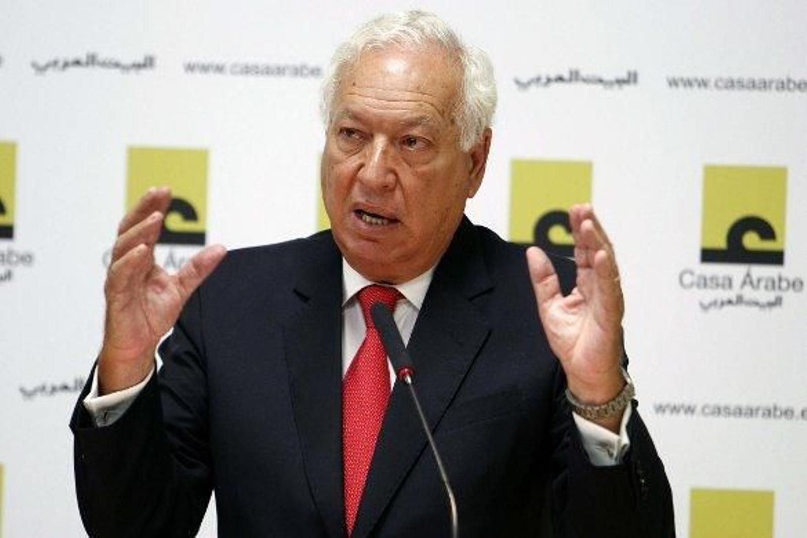 Margallo: "El referéndum catalán sería jurídicamente un golpe de Estado"