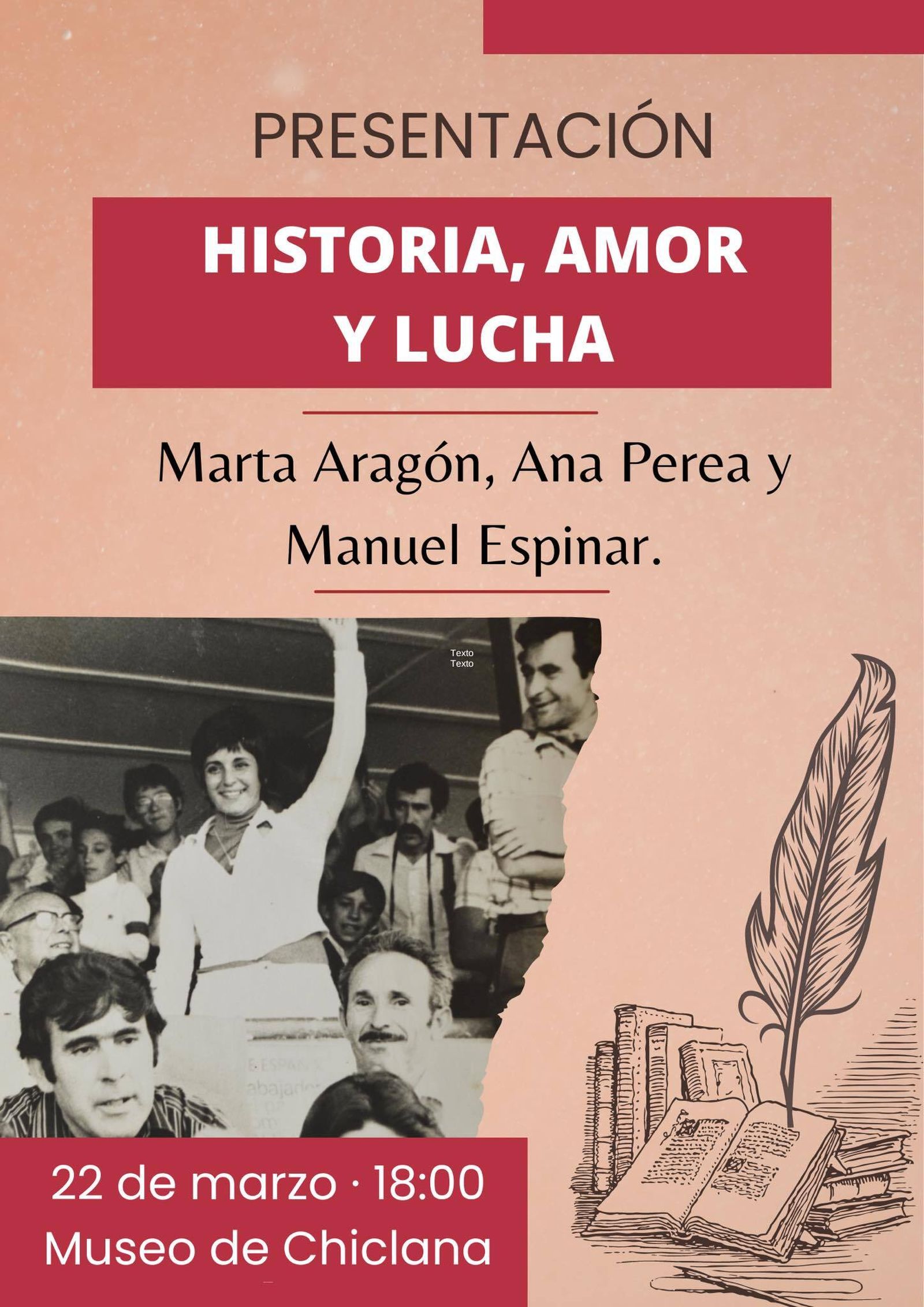 El cartel anunciador del evento