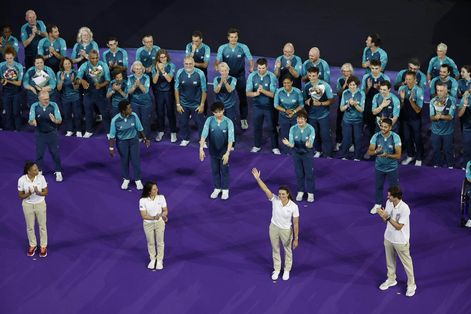 Las fotos de la ceremonia de clausura de los Juegos Olímpicos París 2024