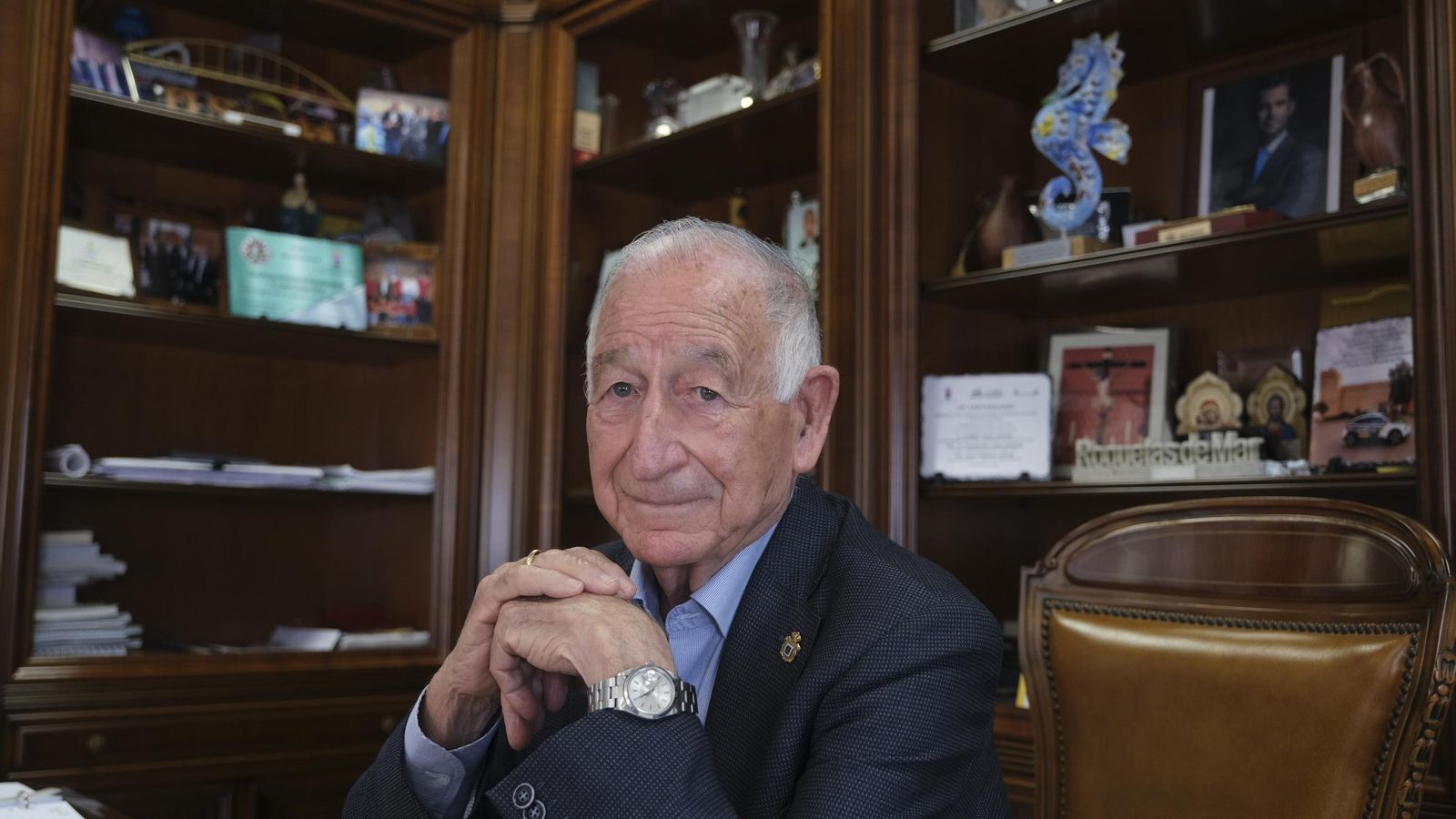 Amat, en su despacho de Alcaldía.