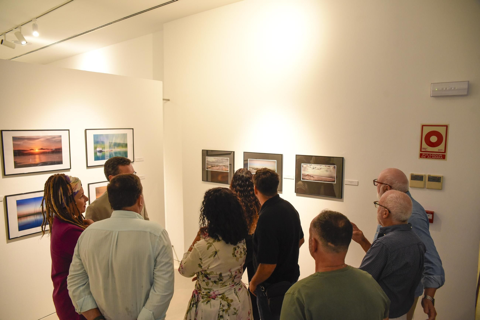 Fotos de la exposición colectiva de fotografías de Afal en La Línea