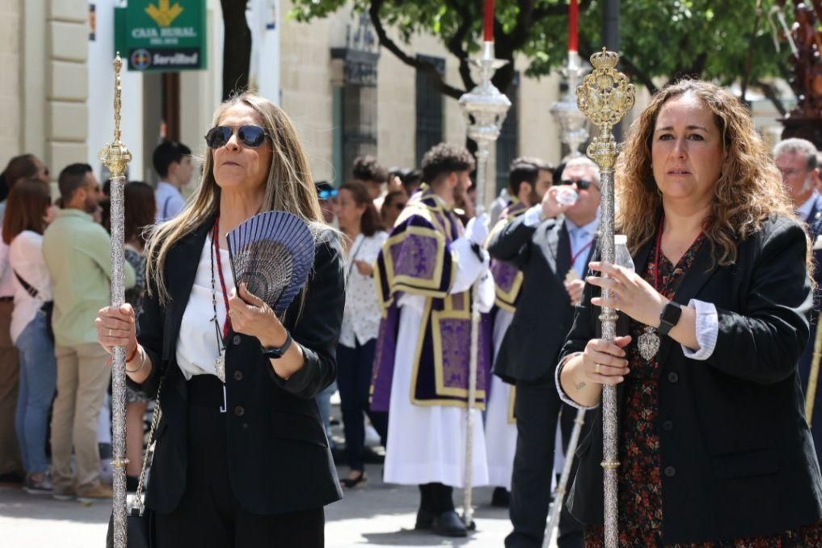 Las imágenes de regreso de las hermandades de la Sed, Candelaria, Paz y Clemencia a sus templos