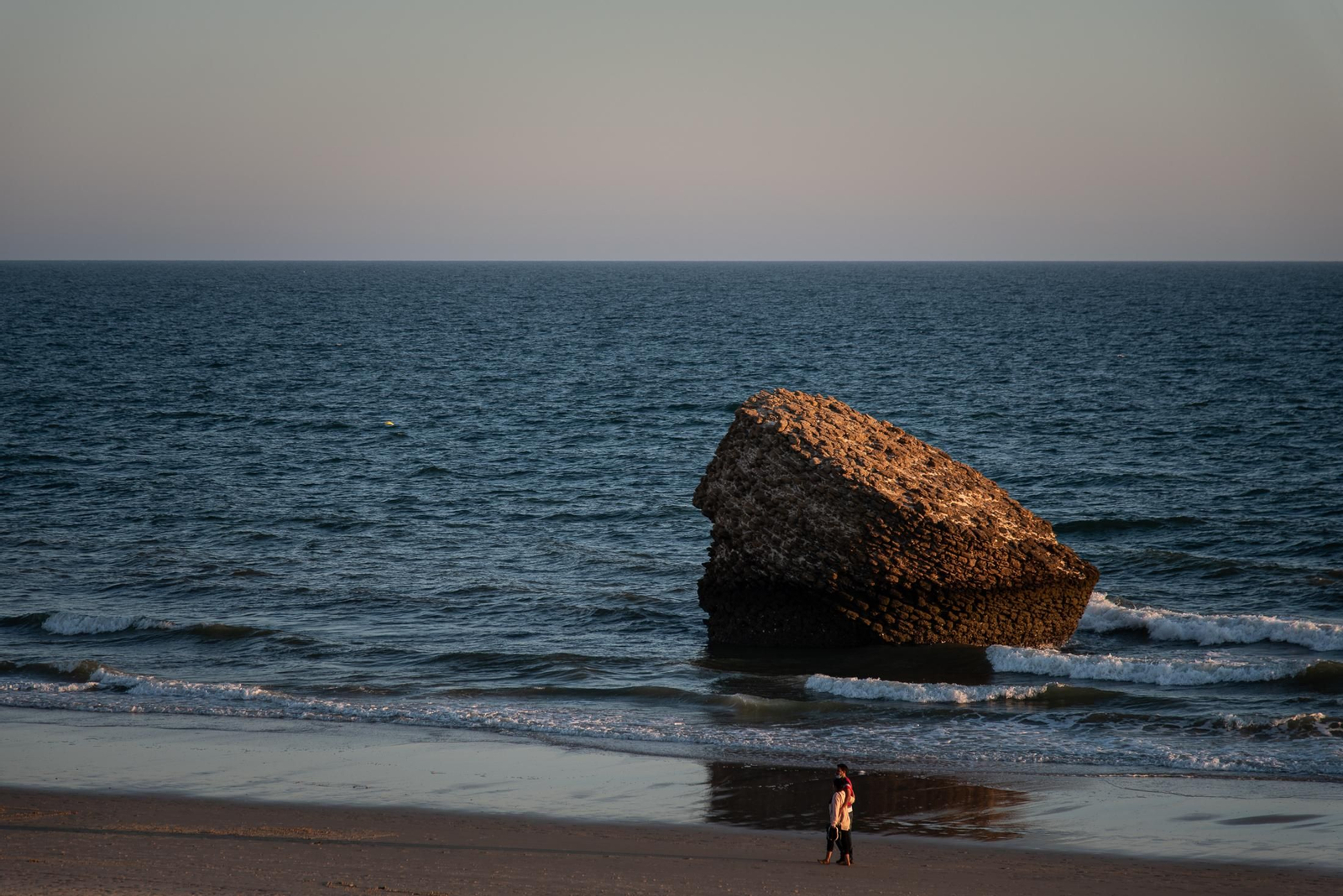 Una puesta de sol en Matalascañas