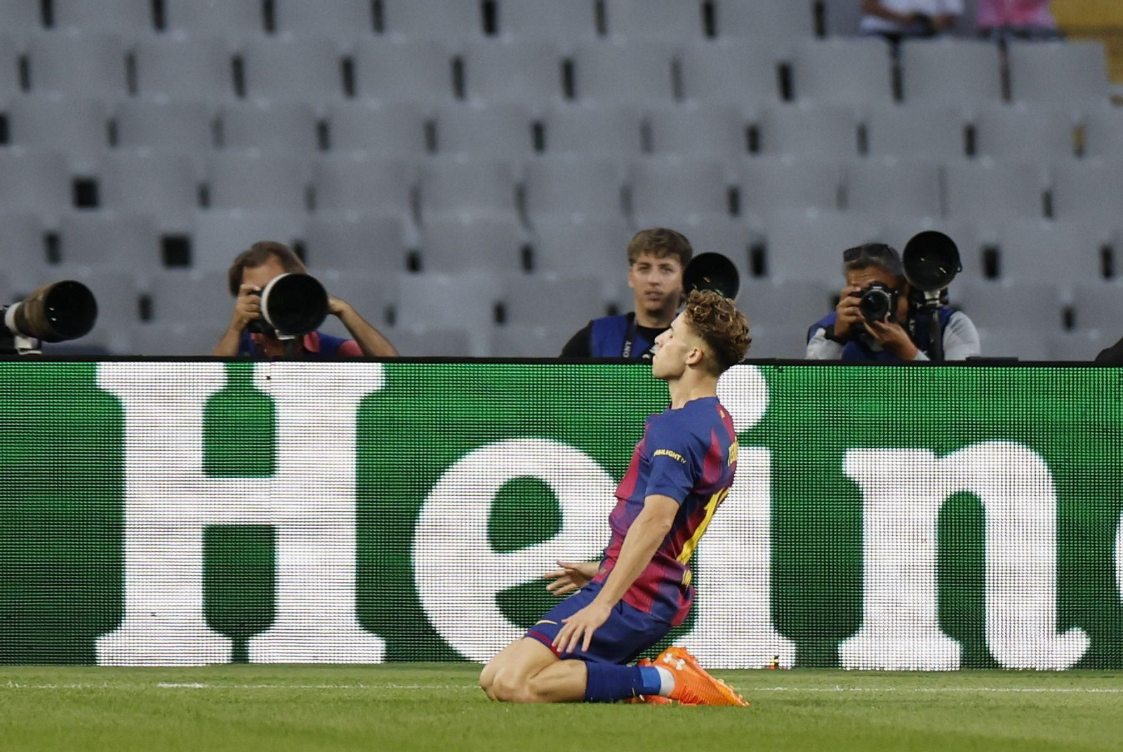 Las fotos del Barcelona-Olympiacos