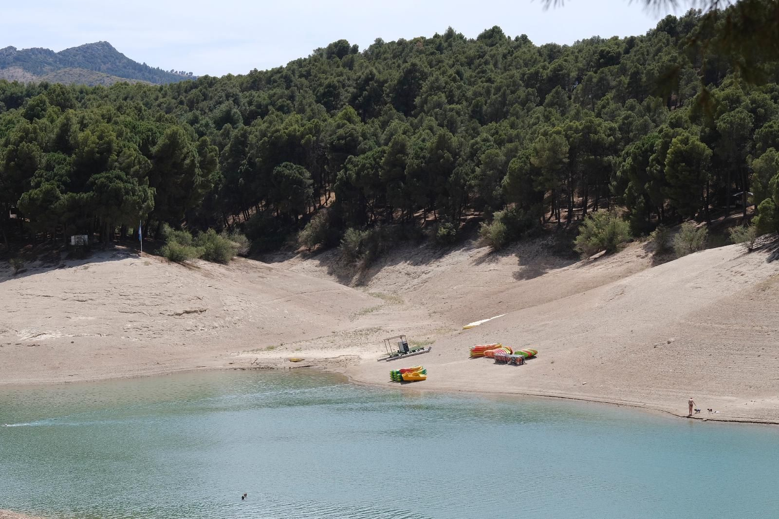 El pantano de Ardales.