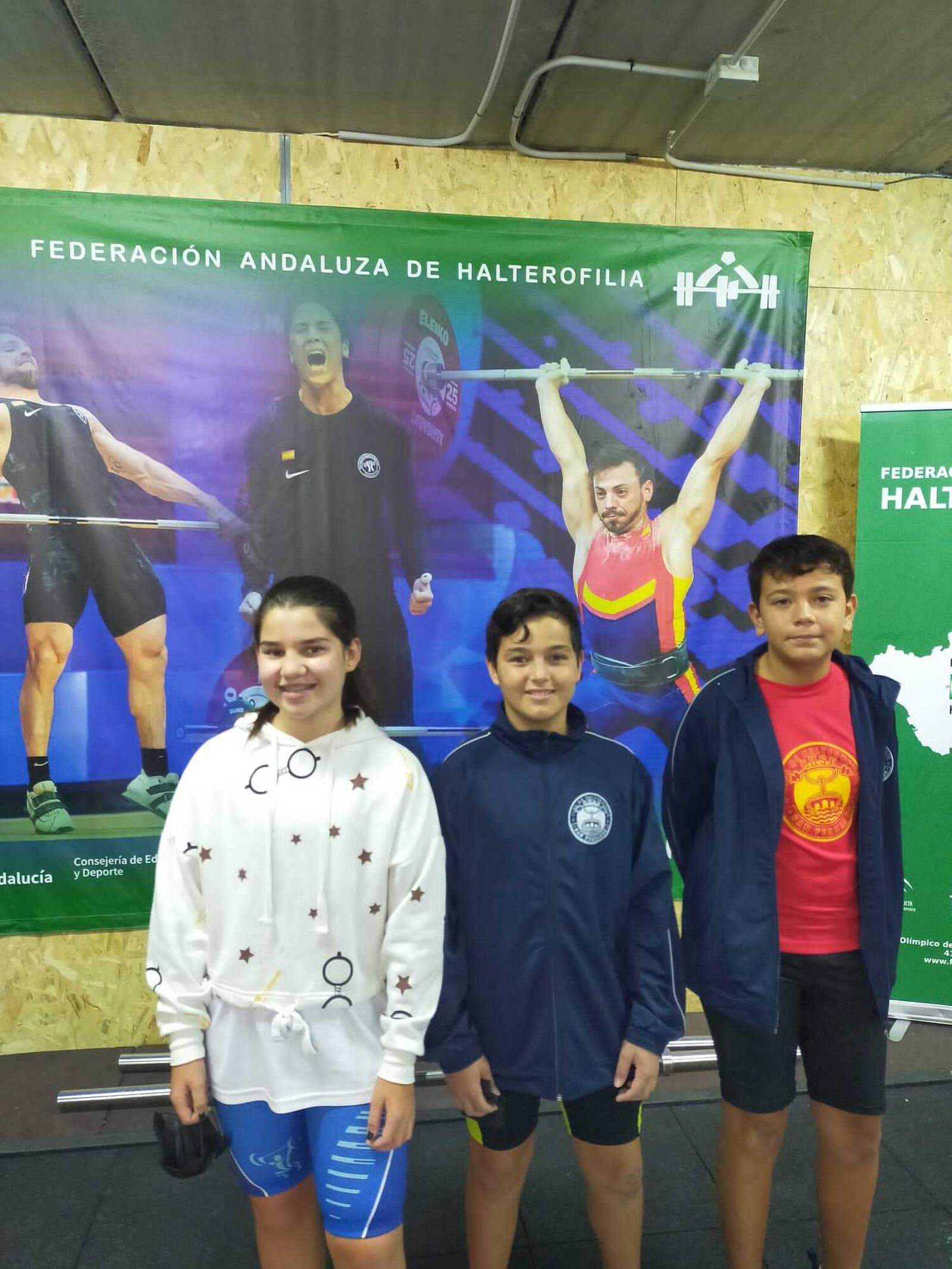 Participantes del CHSF en el Andaluz de Sub-15.