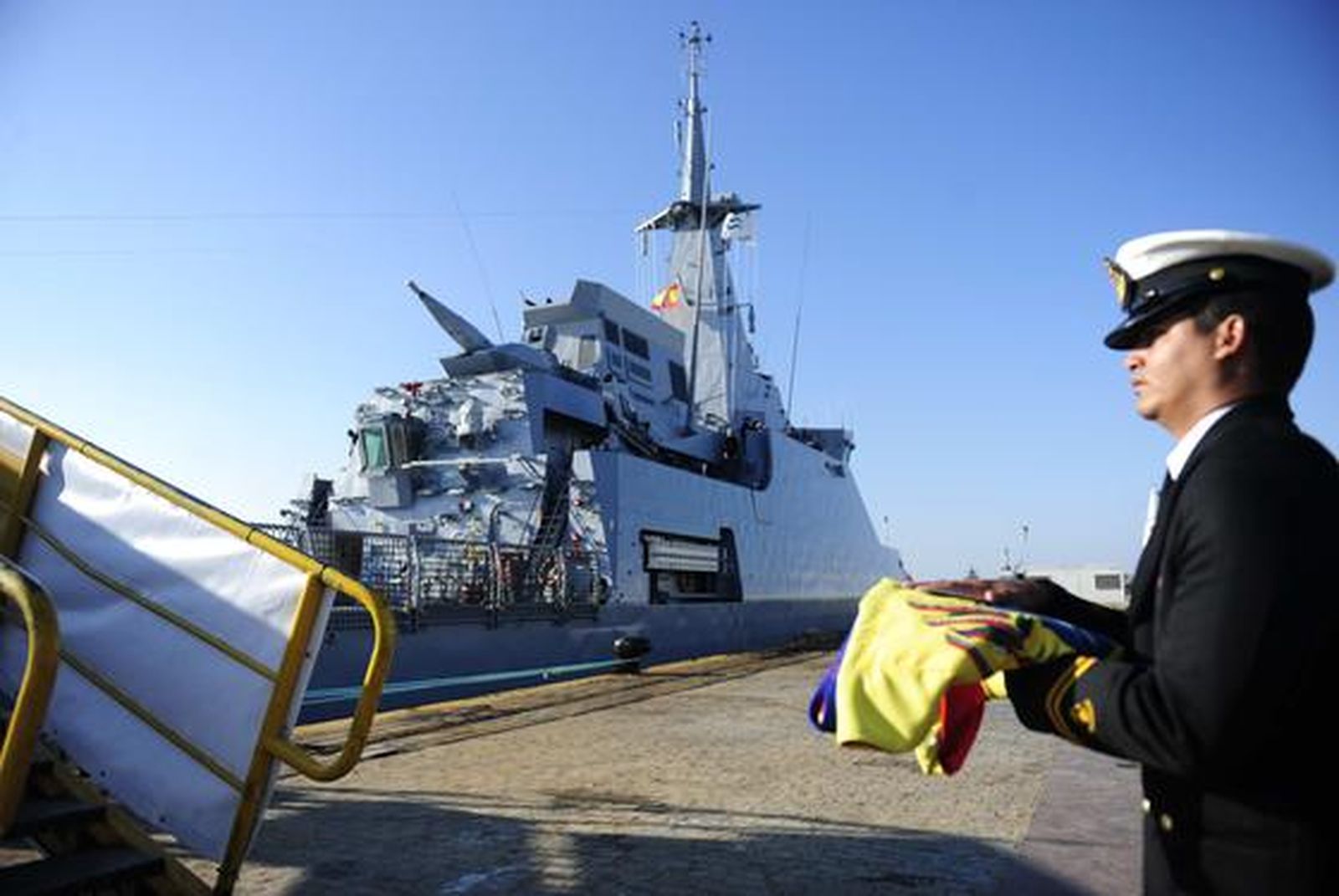 Navantia entrega el buque de Vigilancia Litoral Naiguatá a la Armada de Venezuela. 

Foto: Elias Pimentel