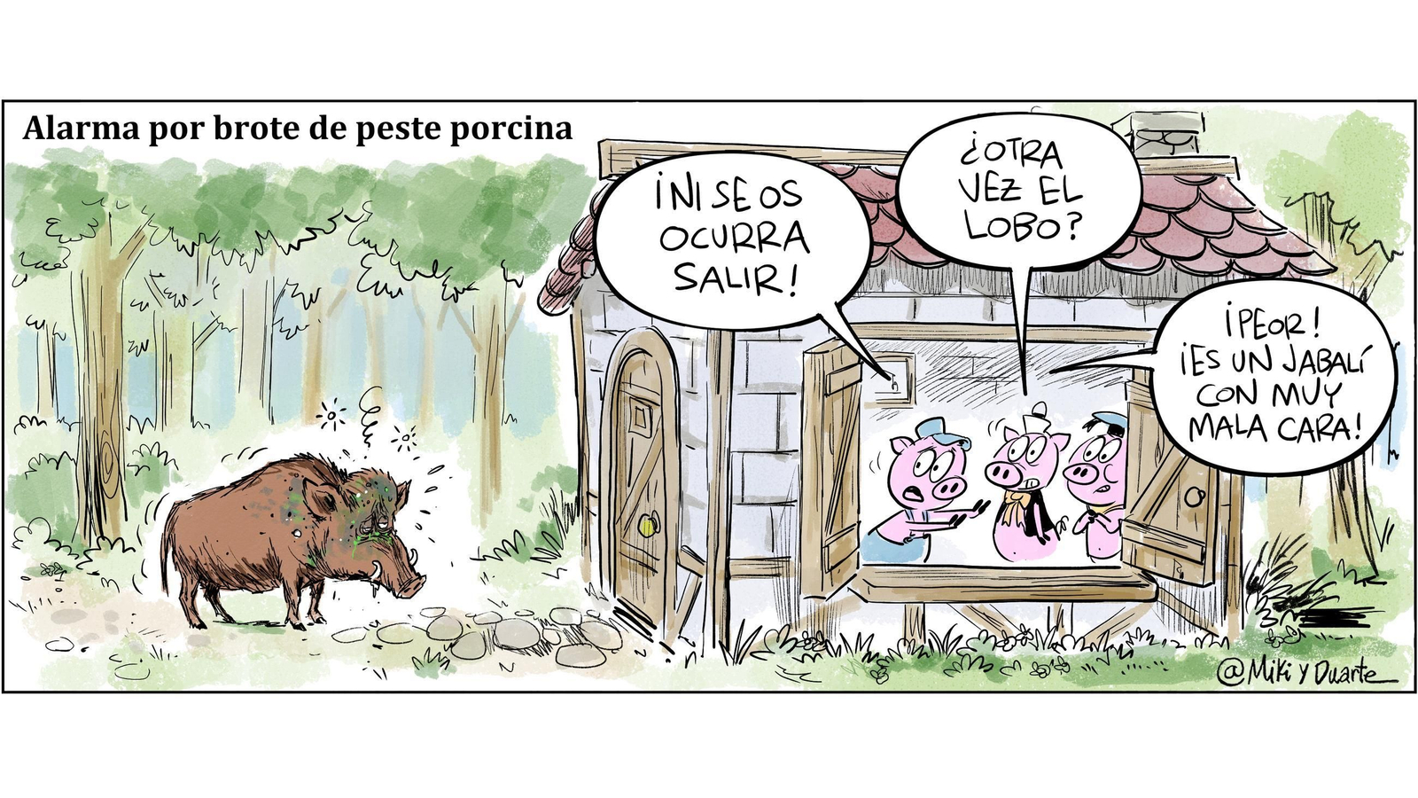 Y ahora la peste porcina