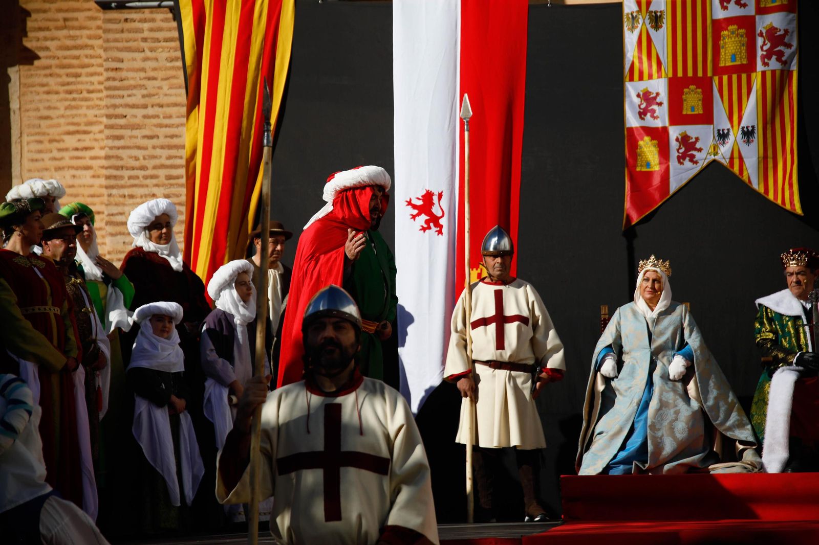 La Recreación de la Pernoctación de los Reyes Católicos en Fiñana, en imágenes
