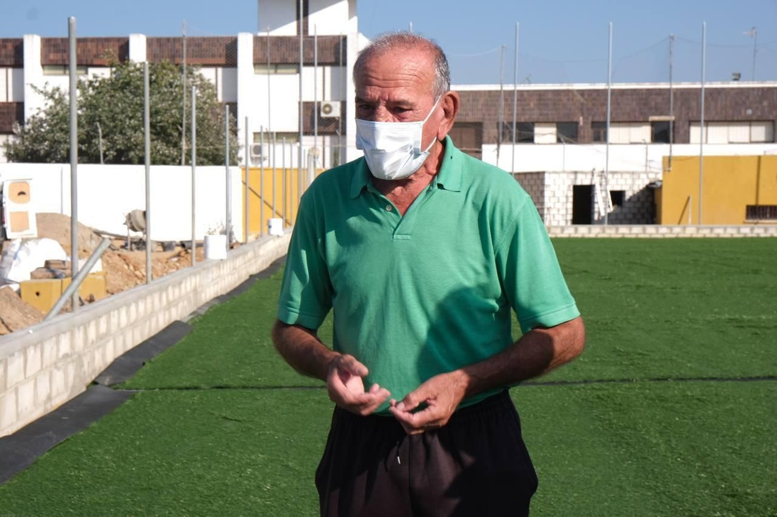 Manuel Moscoso Rosado ‘Moscosio’, este viernes en El Picacho.