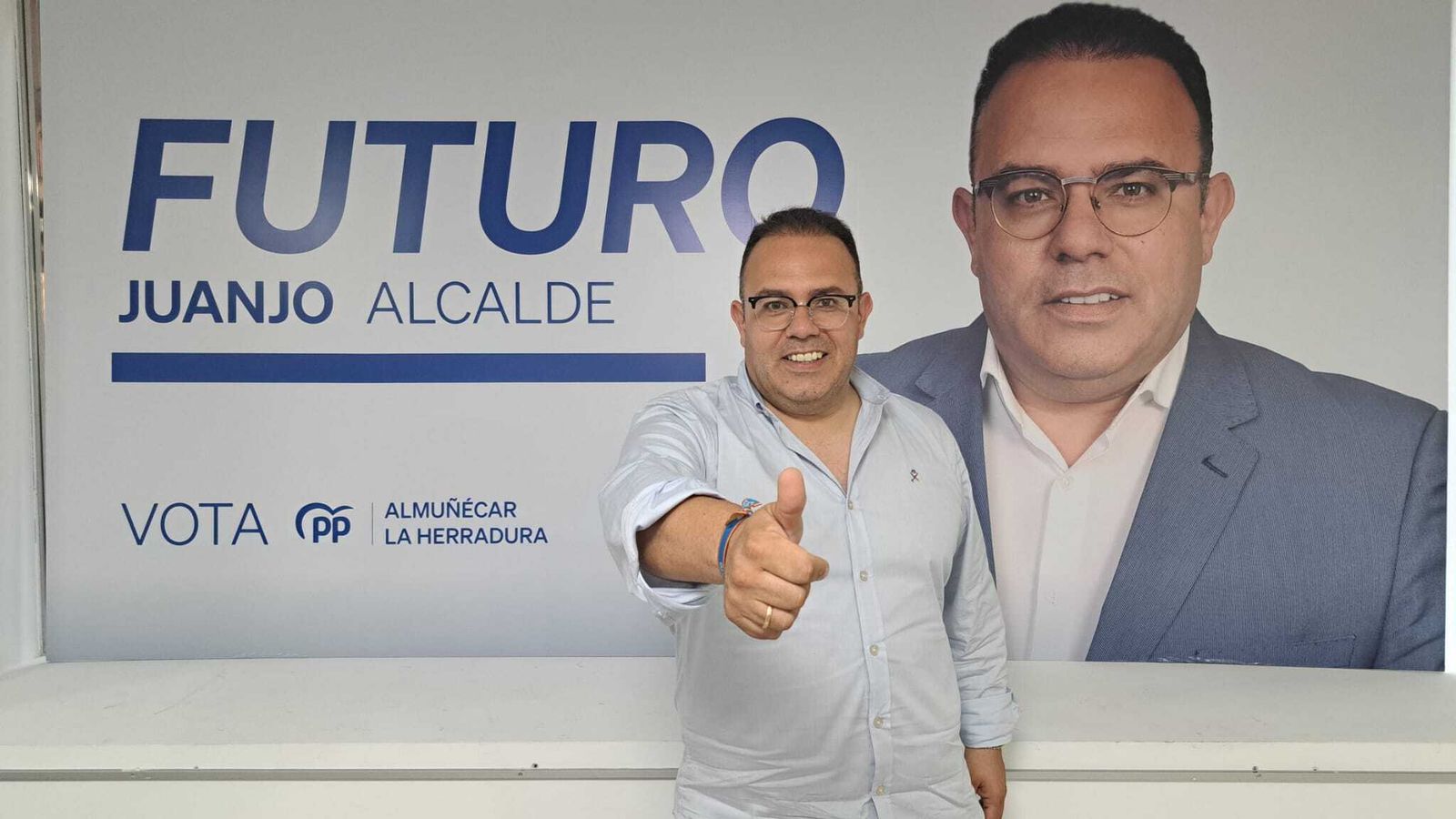 El candidato del PP a la alcaldía de Almuñécar, Juan José Ruiz Joya