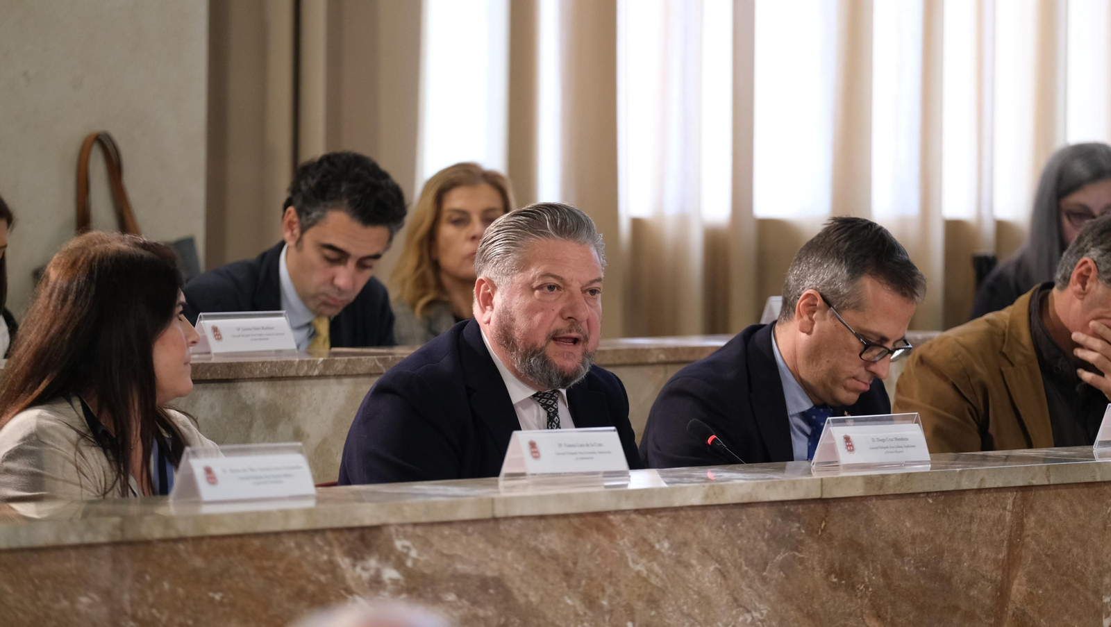 Imágenes del Pleno del Ayuntamiento de Almería