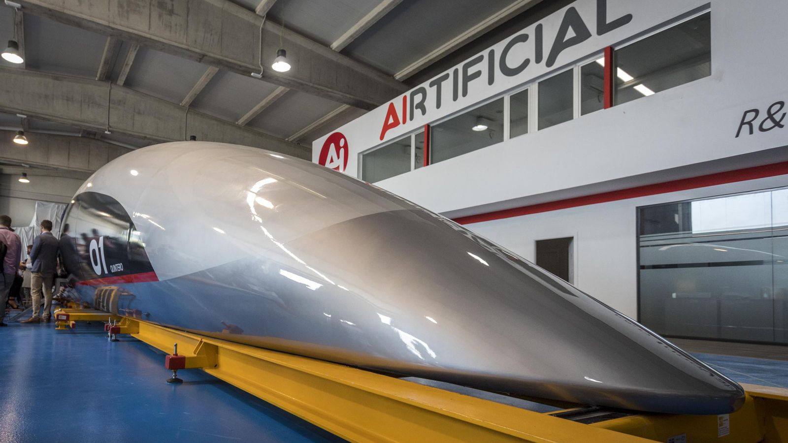 El tren ultra veloz que desarrolla Airtificial.